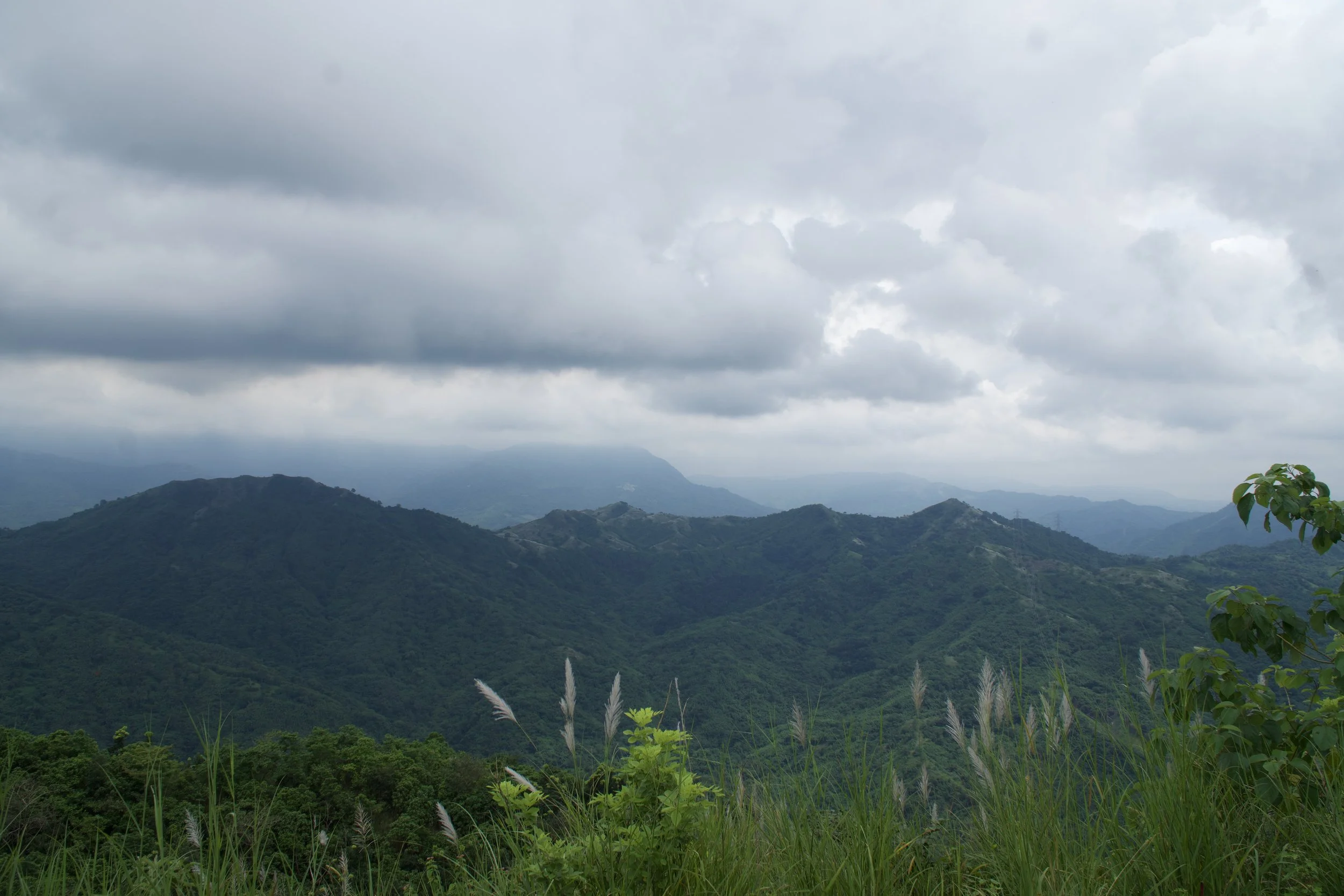 mountains outside Manilla 