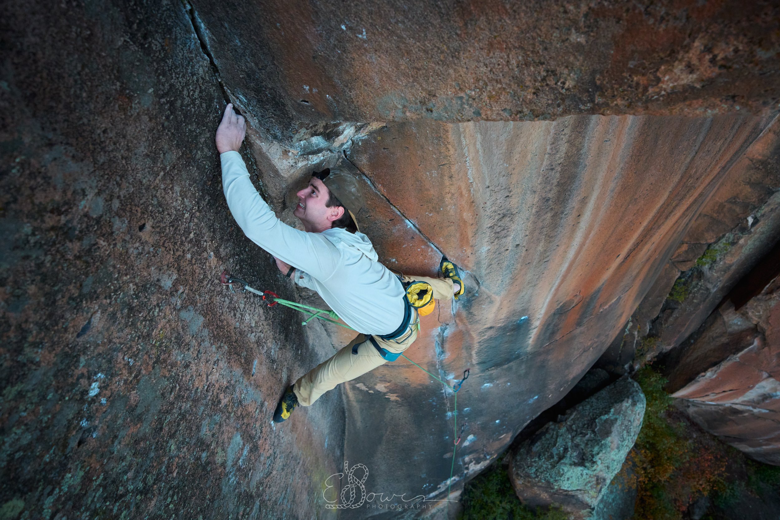  SHEER STRENGTH I   
 Shot in Penitente Canyon, CO | October 2025   
16 mm | f/2.8 | 1/500s | ISO 2500
  colorado.  