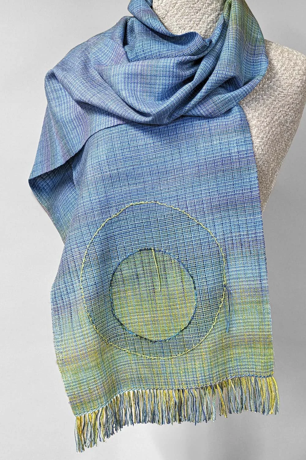Handwoven Scarf, Neal Howard, Asheville NC.JPG