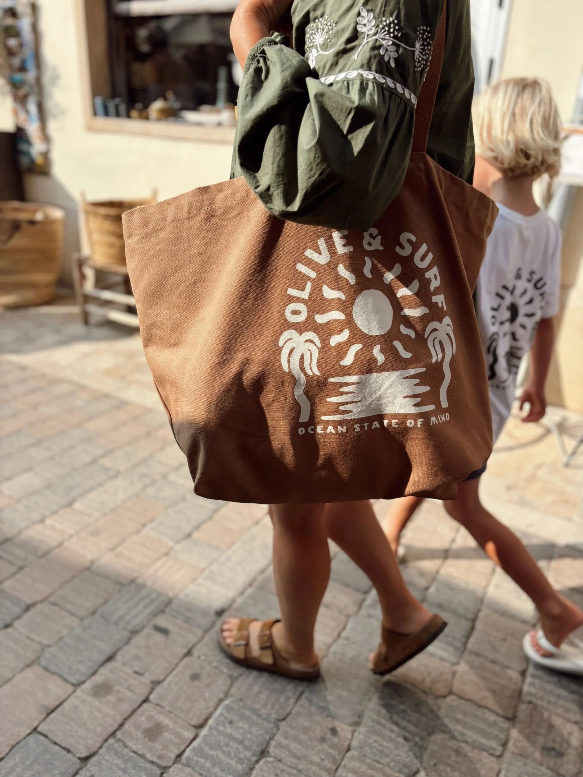 Oversized beach bag
