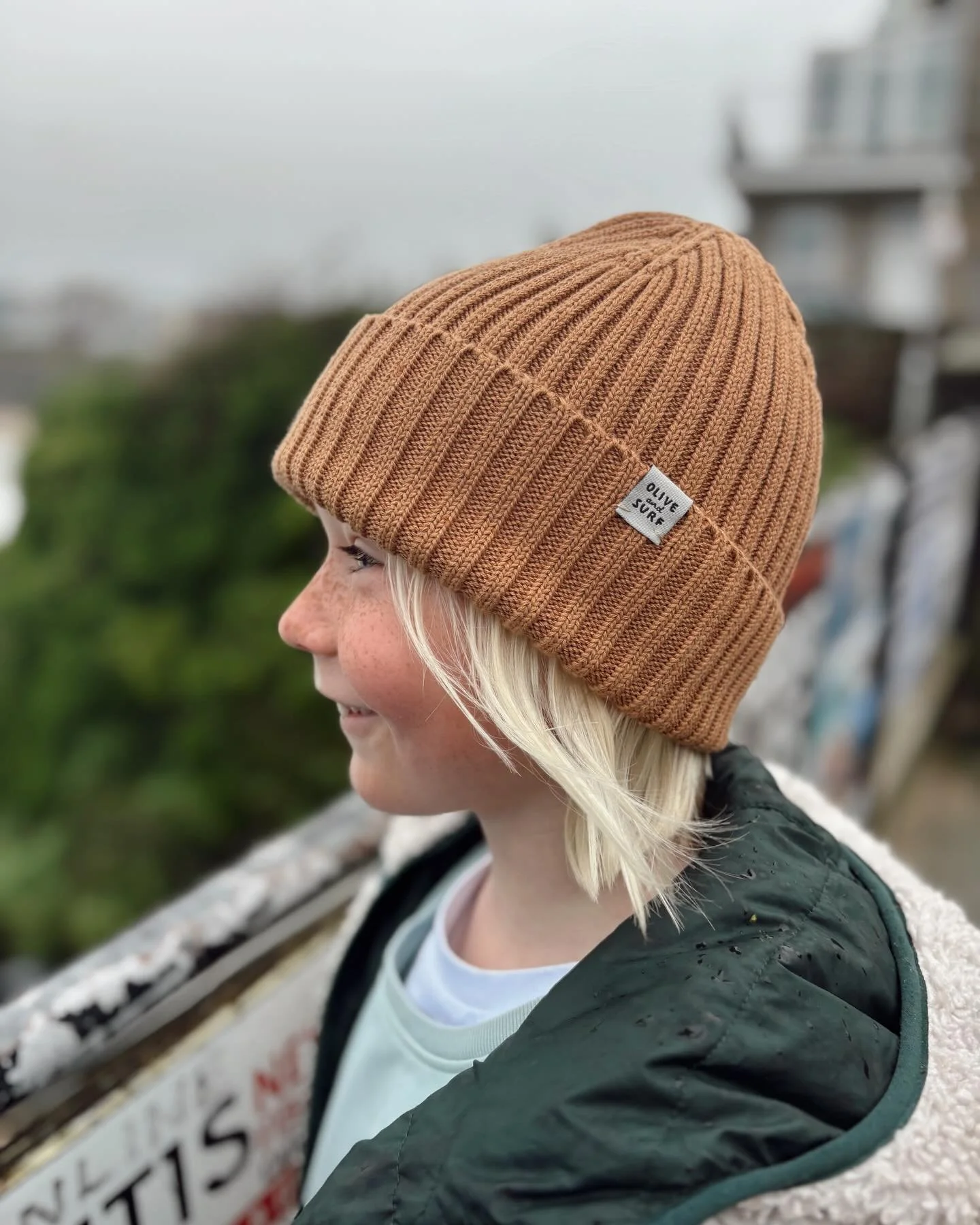 🌊 Showing off our kid&rsquo;s organic beanies while out on a surf check! 

After a wild, wet, and windy weekend, there&rsquo;s nothing better than staying cosy with our super soft and stylish beanies. 🌞

Don&rsquo;t miss out, head to our website to