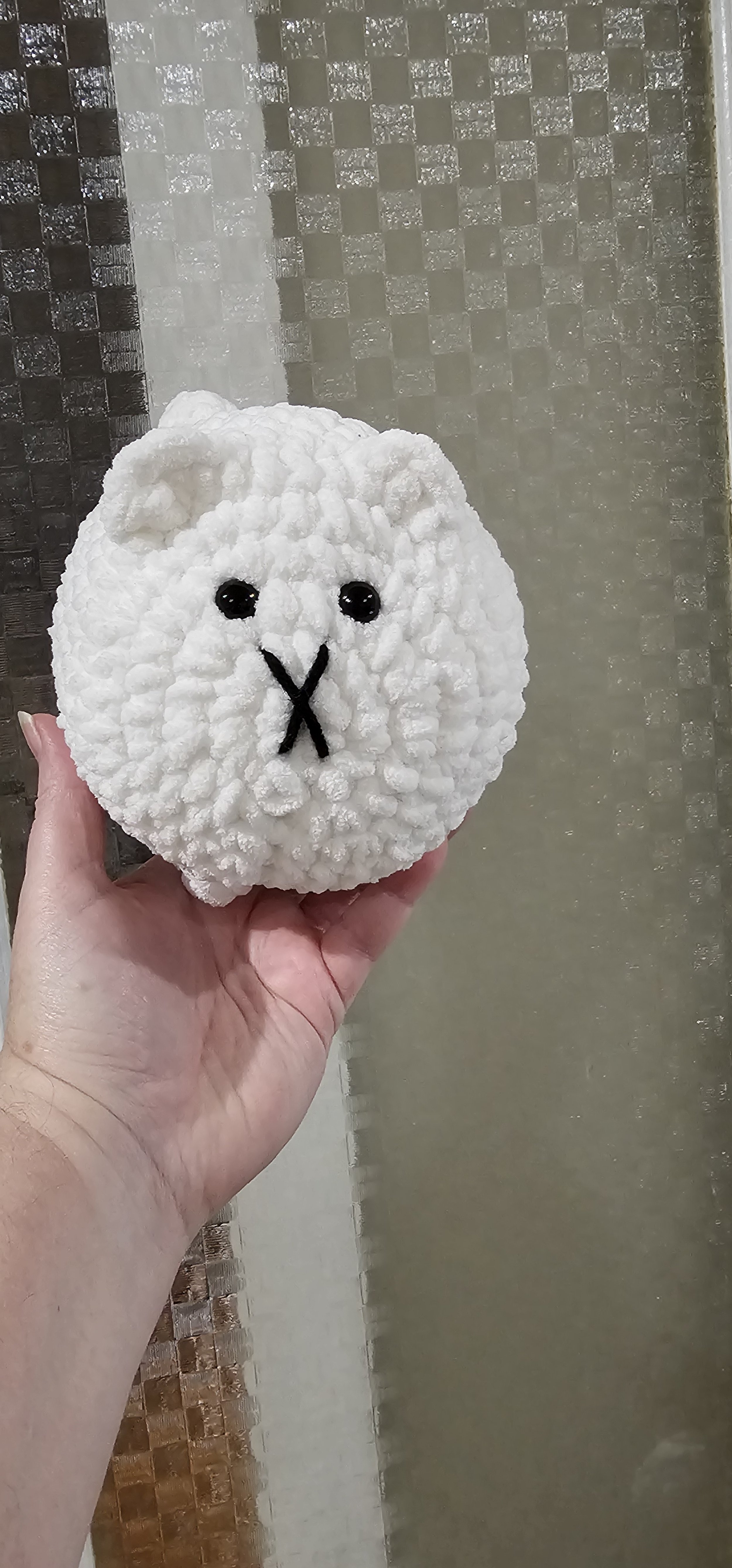 Loaf Cat - White front view.jpg