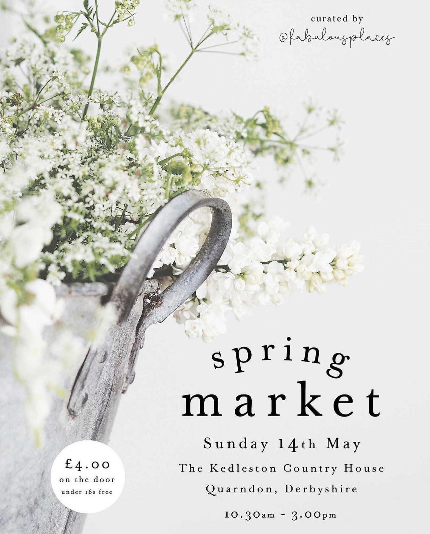 We&rsquo;ll be @fabulousplaces this Sunday 10.30am - 3pm 🌾

We&rsquo;re so excited to be a part of such a gorgeous event. See you there x