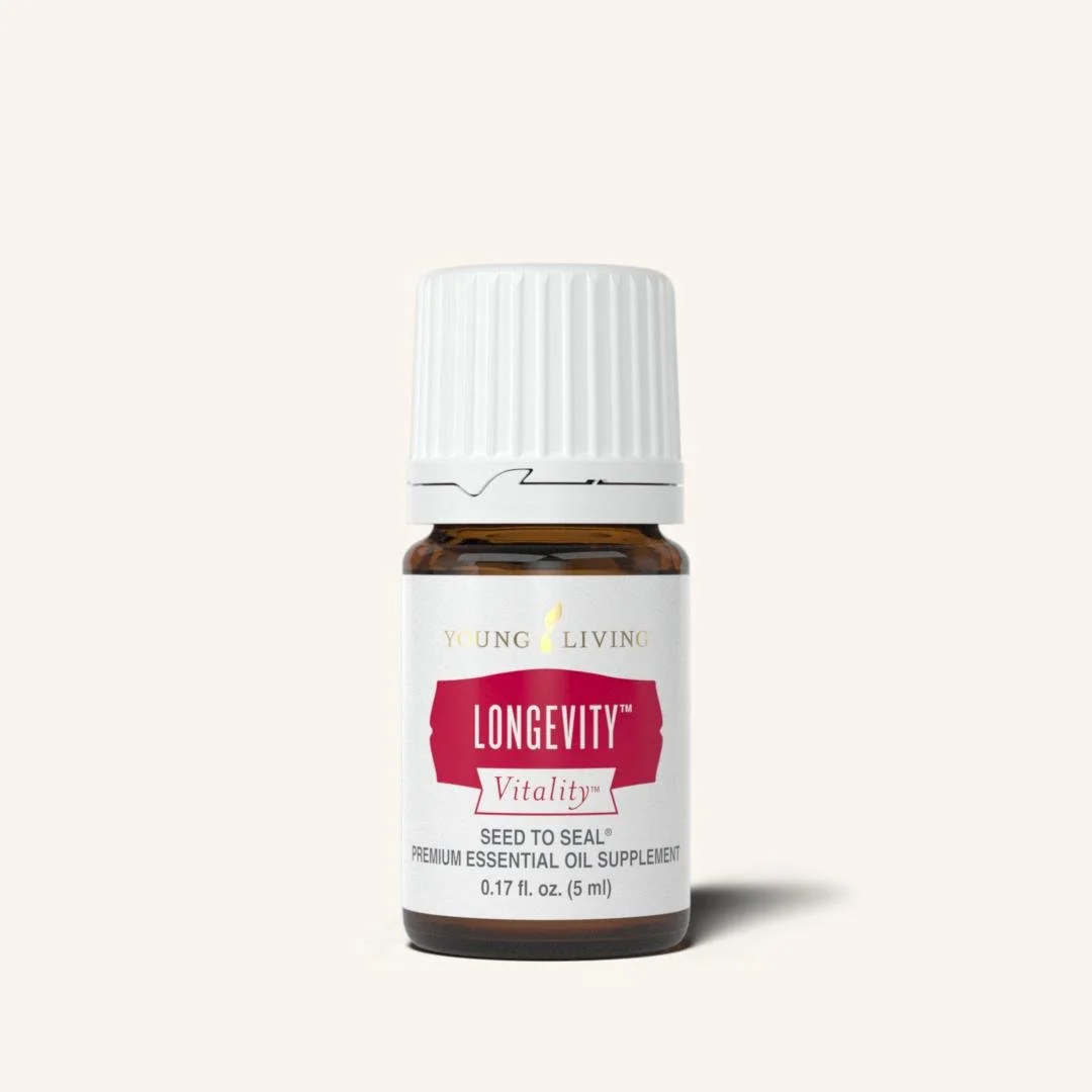 Young Living Therapeutic Longevity Vitality Essential Oil Supplement 5 ml — A Carrot a Day