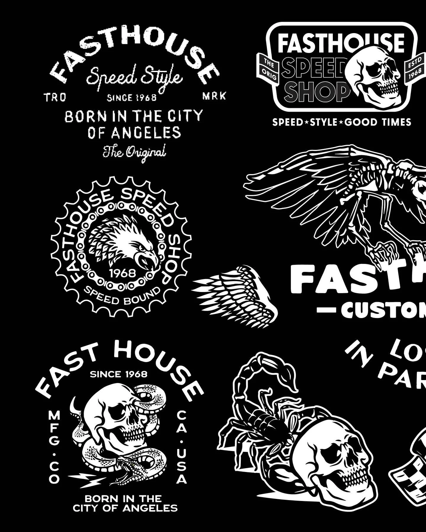 Absolutely love creating for Fasthouse. Projects like these remind me why I do what I do&mdash;I could design for them all day, every day.
@fasthouse_ 
#GraphicDesign #IllustrationArt #ApparelDesign #BrandingDesign #CreativeStudio #ManifestCreative