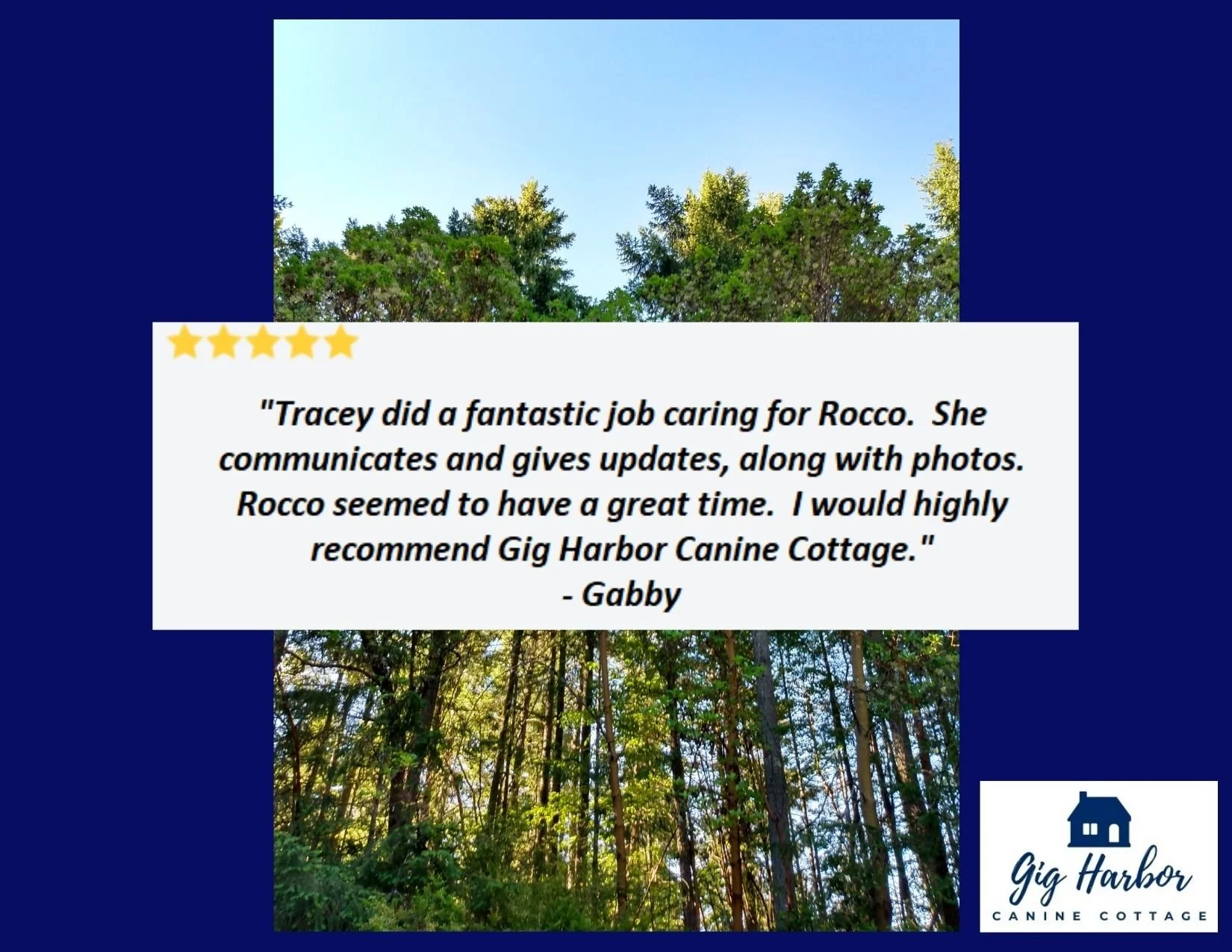 5 Star review - Gabby (Rocco). 1.jpg