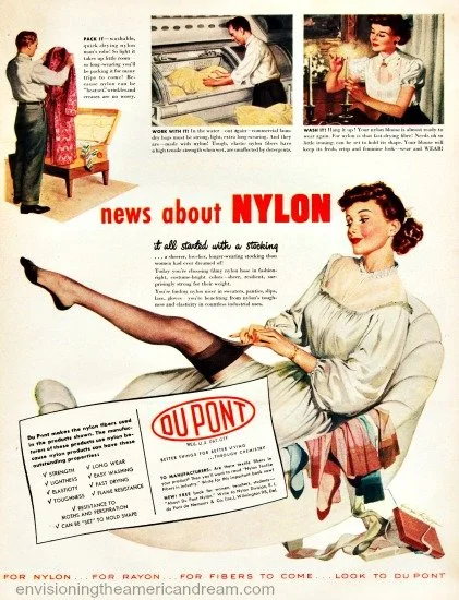 vintage nylon advertisement