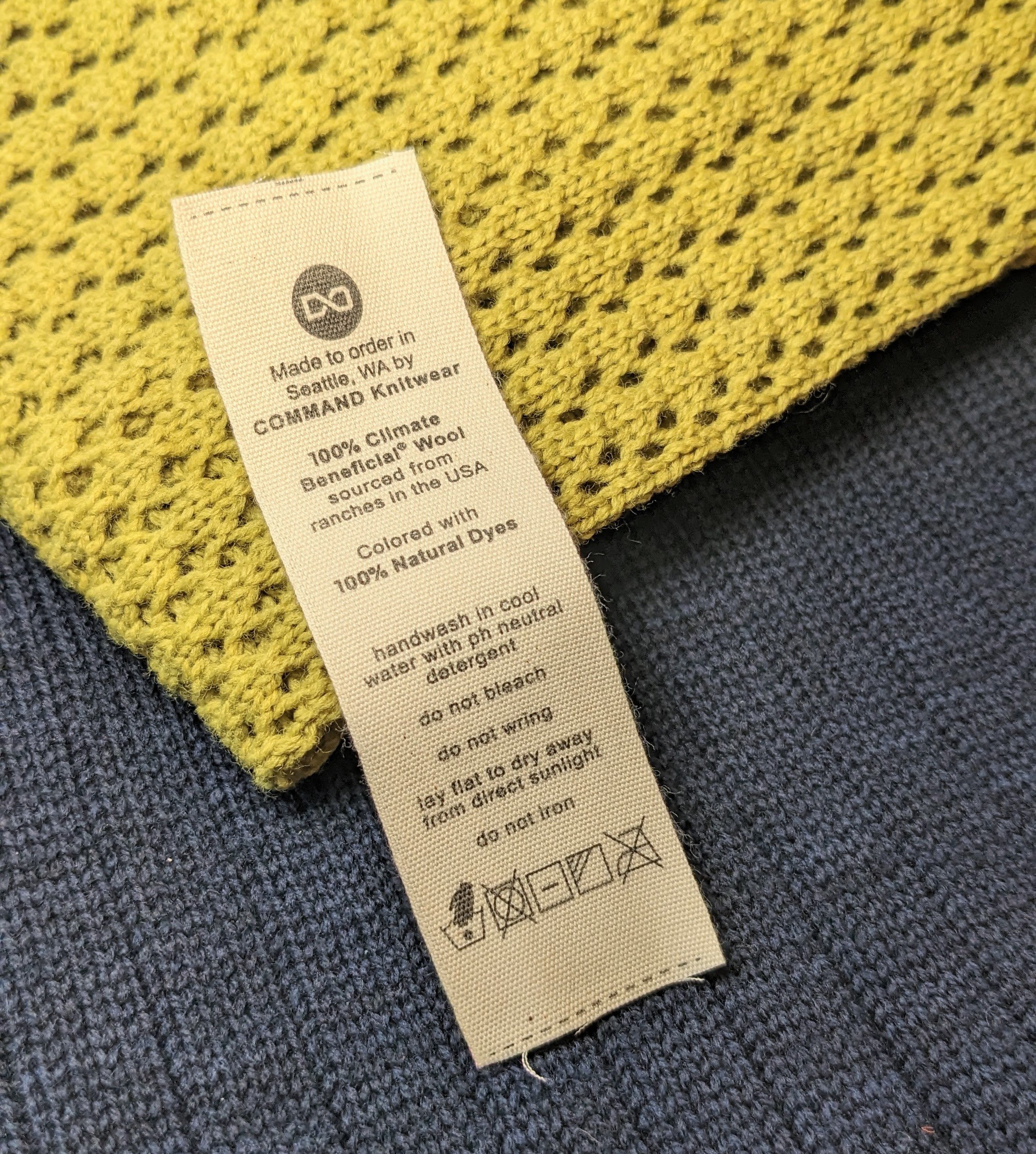 knitwear care — COMMAND knitwear