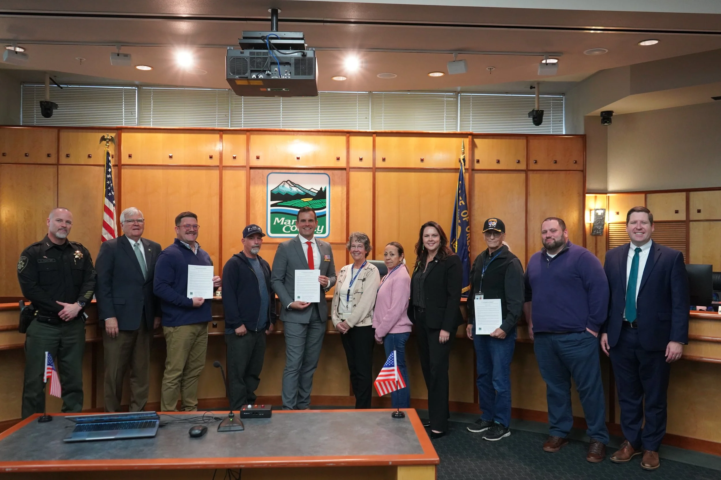 Honoring Veterans Through Operation Green Light