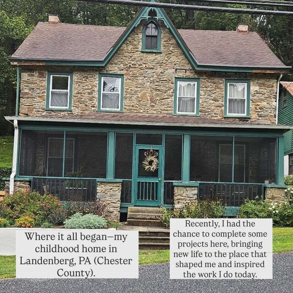 Check out the latest projects at my childhood home in Chester County - along with the White Clay origin story. 

#chestercounty #whiteclay #chestercountypa #chestercountyrealestate #delco #delcorealestate #mainline #mainlineparent #chesco #historicpe