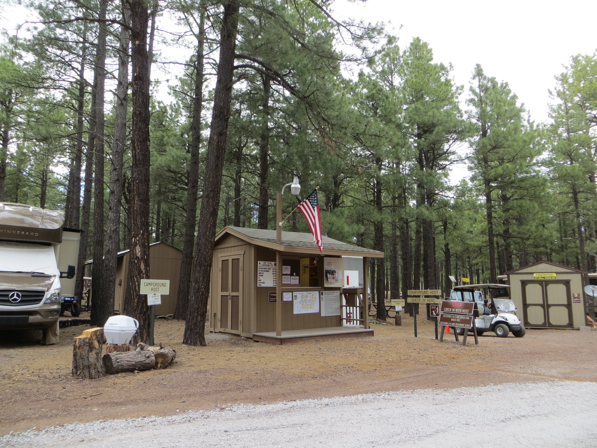 Location — A Camp Host