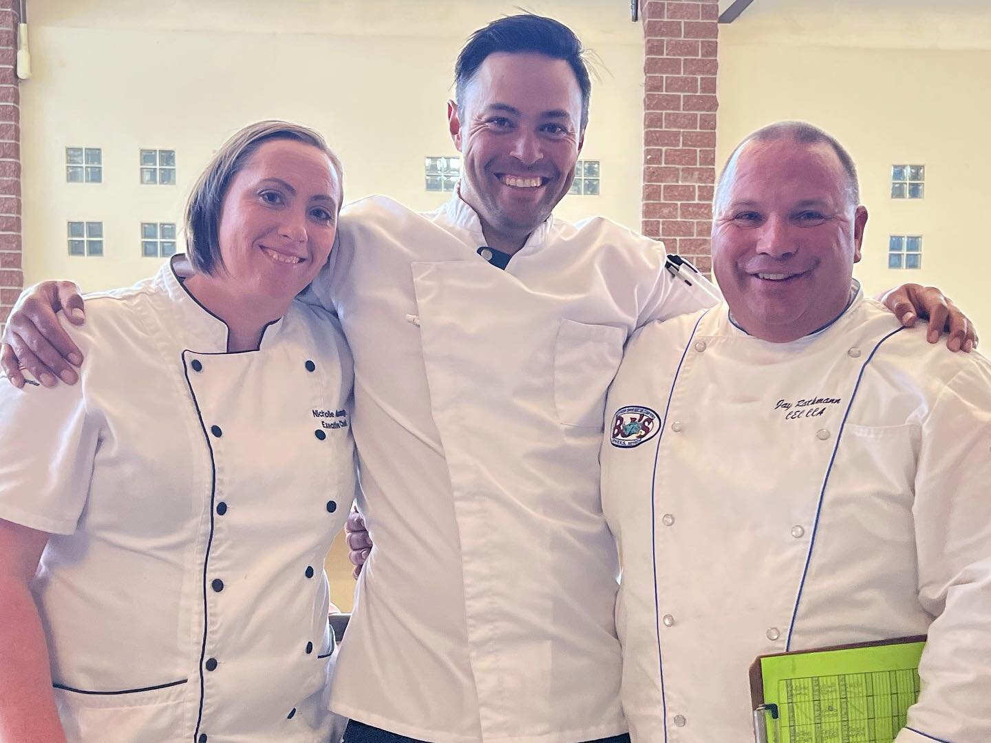 Some of our members spent the day judging and hosting @skillsusa high school and post secondary culinary, baking and dining competitions @tmccnevada.  Congrats to all the hard working students for a job well done! @bjsnvbbq @jay_rathmann @homagereno 