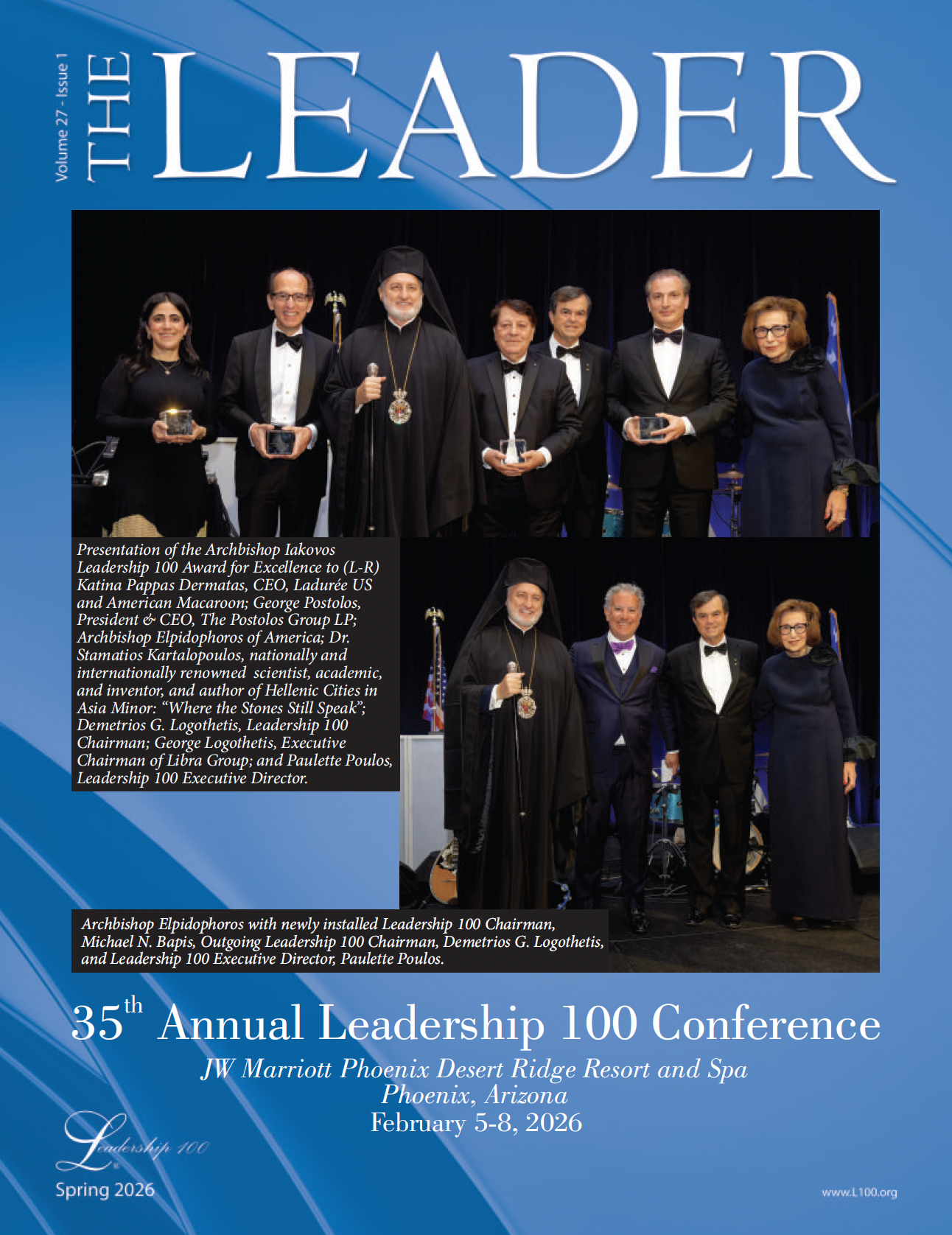 VOLUME XXVII ISSUE1 Spring2026