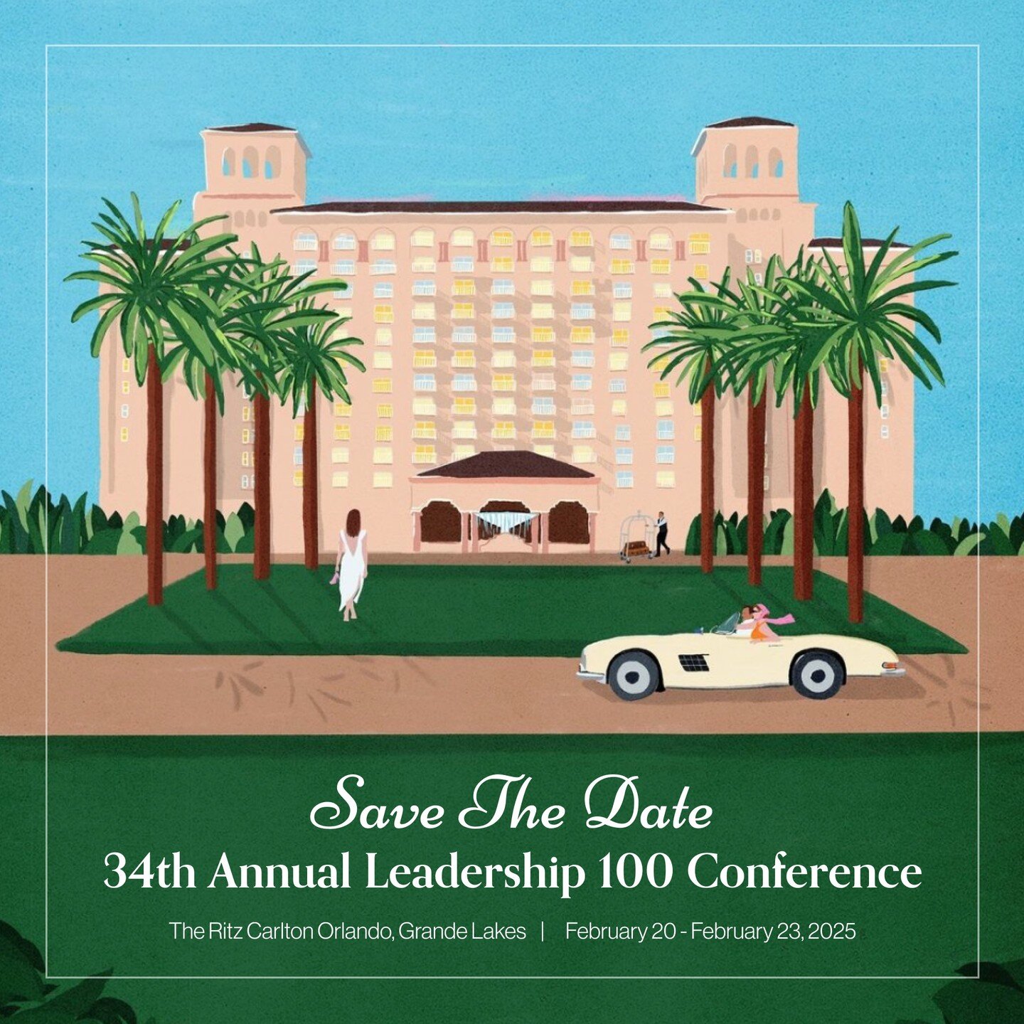 We are excited to announce that the 34th Annual Leadership Conference will be held February 20-23, 2025, at the stunning Ritz Carlton Orlando, Grande Lakes! We look forward to welcoming all of our members at guests in Orlando. 

📷 credit: @ritzcarlt