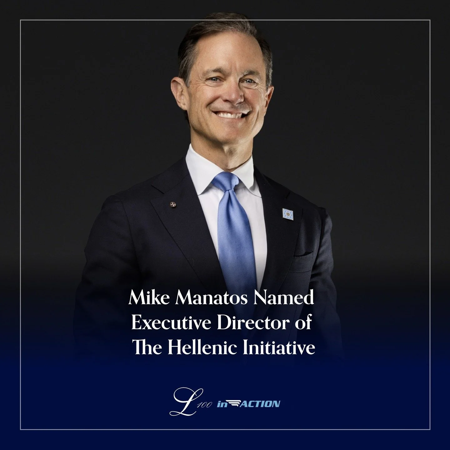 Mike Mantos Named Executive Director of The Hellenic Initiative

The Hellenic Initiative (THI) announced that Mike Manatos will become the organization&rsquo;s Executive Director, effective May 1, 2025. Manatos is a longtime member of Leadership 100 