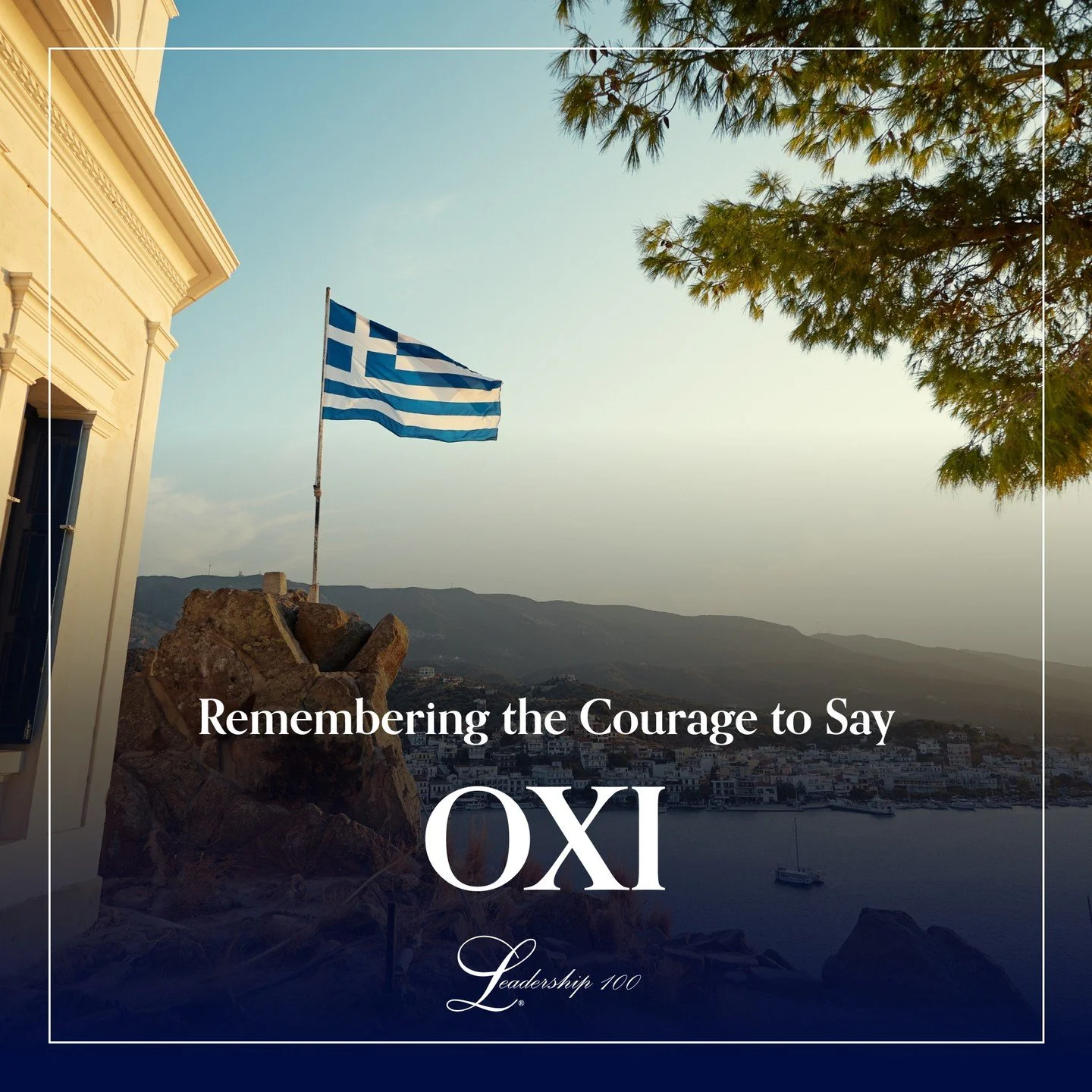 On October 28, we remember the historic &ldquo;OXI&rdquo; of 1940, when the people of Greece stood against the forces of fascism and occupation and refused to surrender their freedom.

OXI Day is more than a remembrance of a moment in history. It is 