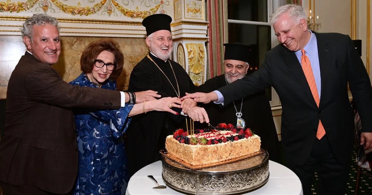 Leadership 100 Hosts Farewell Dinner for Metropolitan Apostolos of Derkon, Congratulates Archbishop Elpidophoros on Sixth Anniversary of Enthronement 