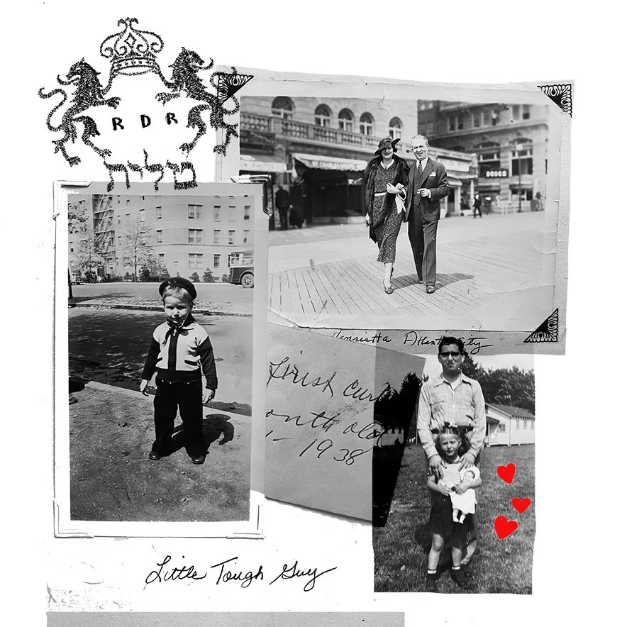 photo collage made my artist Dylan Rose Rheingold