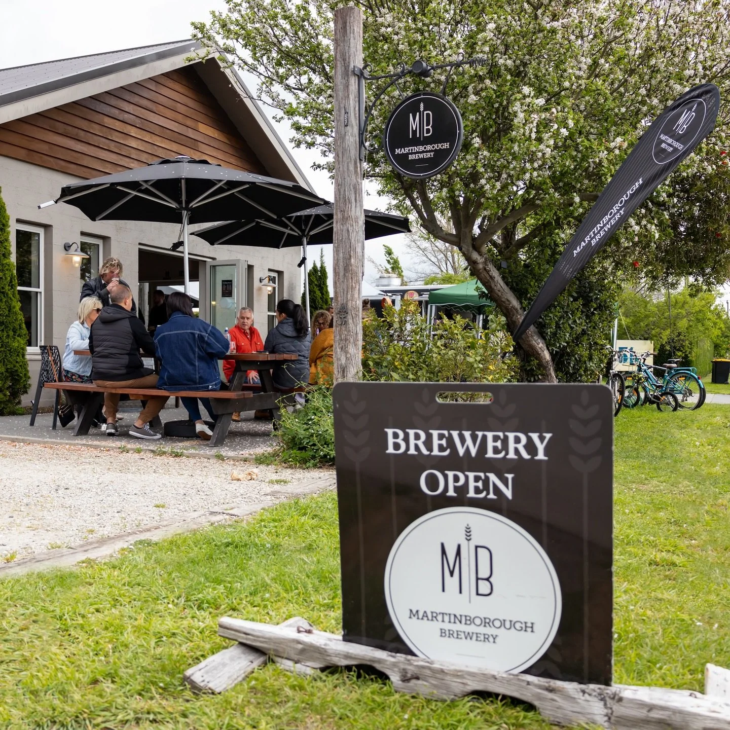 It may be raining in Wellington but I can tell you right now it&rsquo;s Sunny in the beautiful Wairarapa ☀️ so jump in the car and boat @martinboroughbrewery for a dose of craft beer in the sunshine and collect your next stamp on your trail map