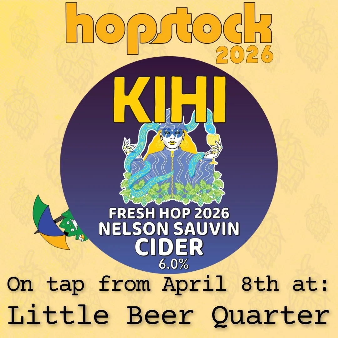 Mix it up this season with a fresh hop cider from @urbanautbrewing being served up fresh @lbqwelly ☀️ avaliable from the 8th April so don&rsquo;t miss out ! Gather the crew, get your maps and make a day of it