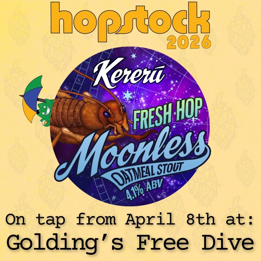 Don&rsquo;t miss out on @kererubrewing fresh hopped outmeal stout serving fresh @goldingsfd 🍻