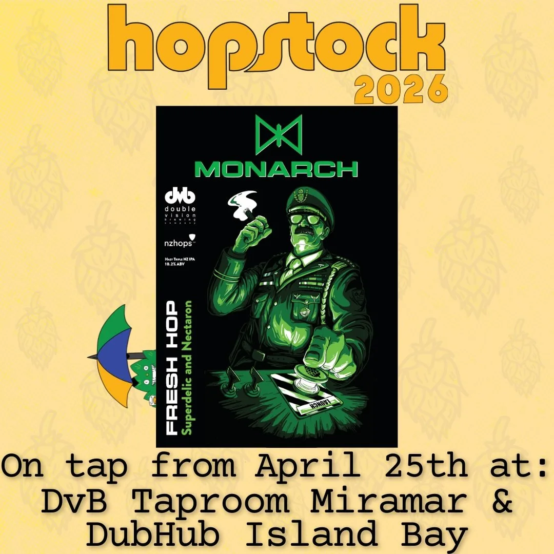 The third fresh hop beer is coming in hot and leaving even faster. Released earlier than expected (those fresh hops wait for no one) so make sure you get in quick to try their triple stack of fresh hop brews @doublevisionbrewing