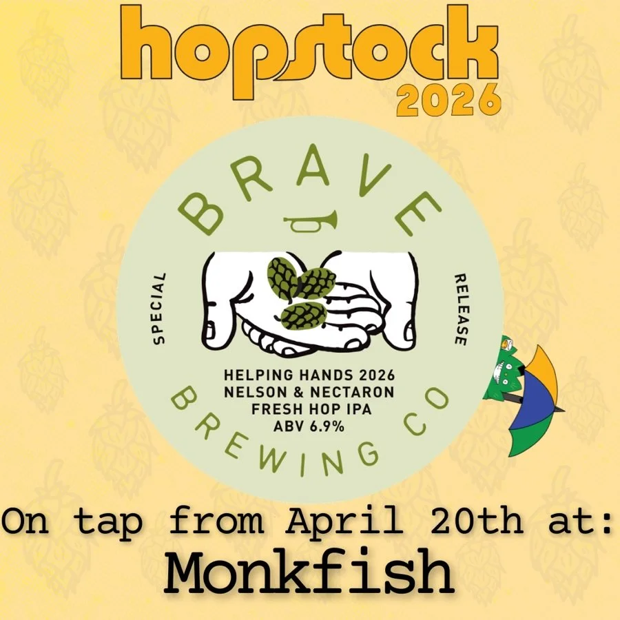 When safe to do so make sure you head into the city and try an absolute beauty of a beer from @bravebrewingco being served up fresh down @monkfish_124 . 👏🏼🍻