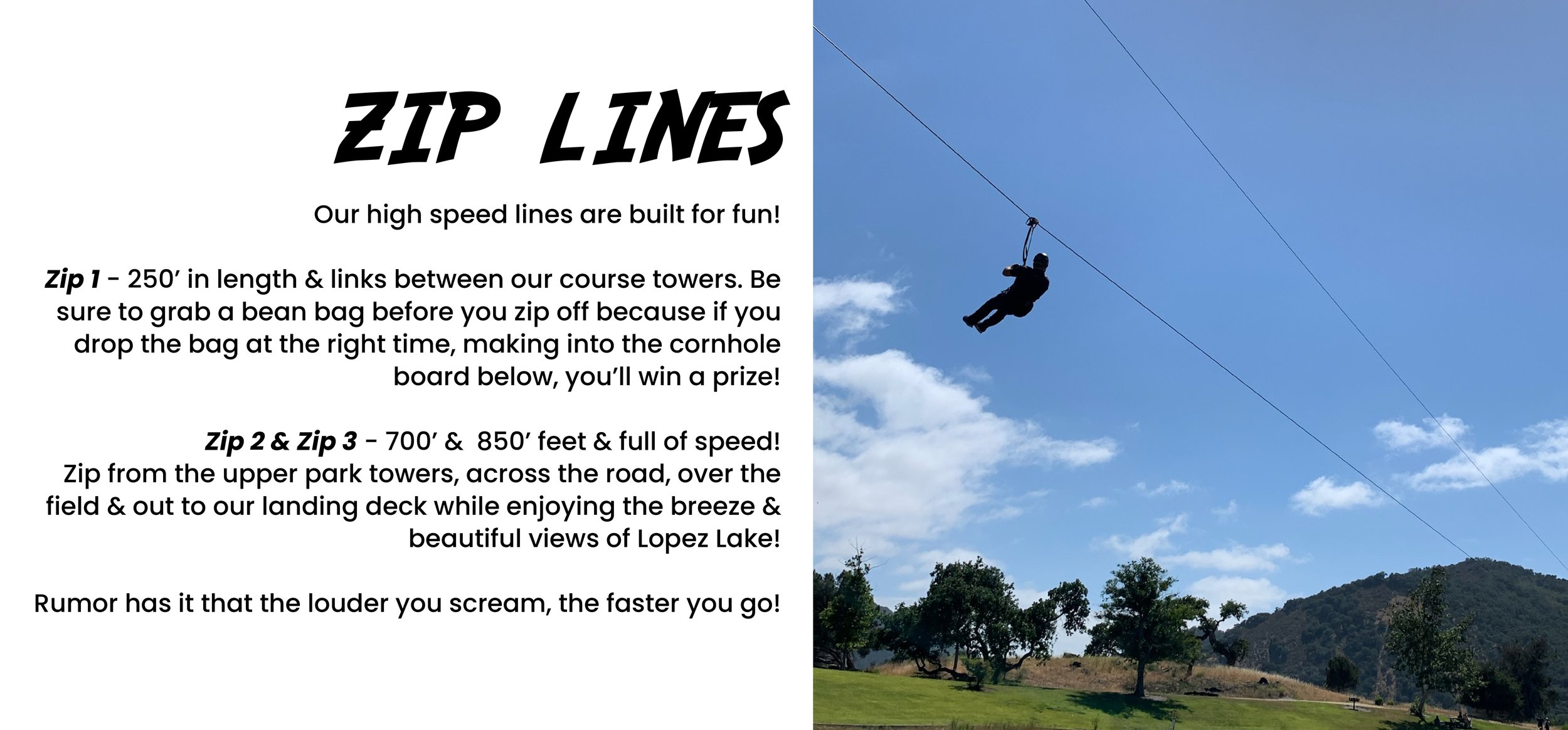 About — Vista Lago Adventure Park