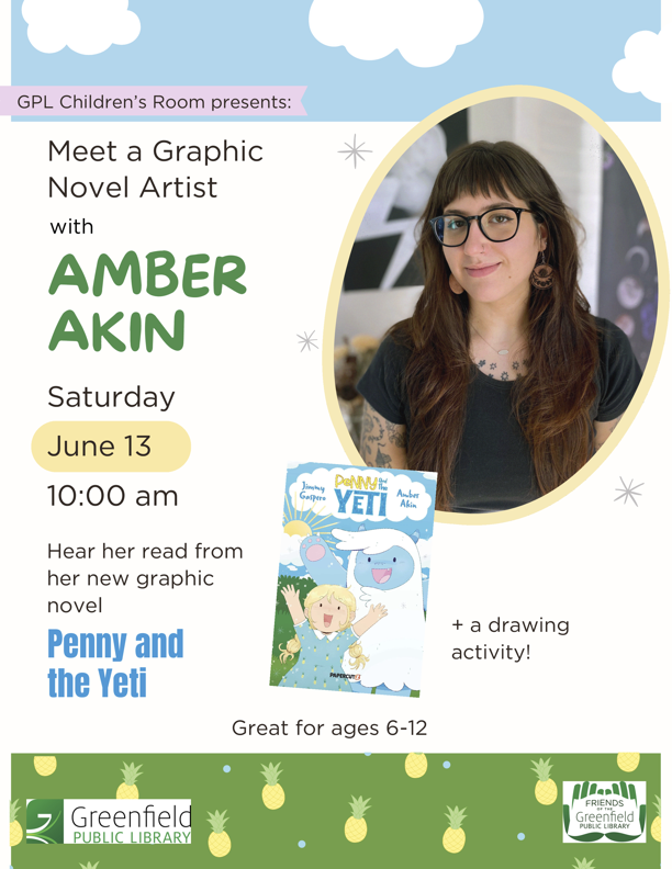 Meet a Graphic Novel Artist: Amber Akin In-Person