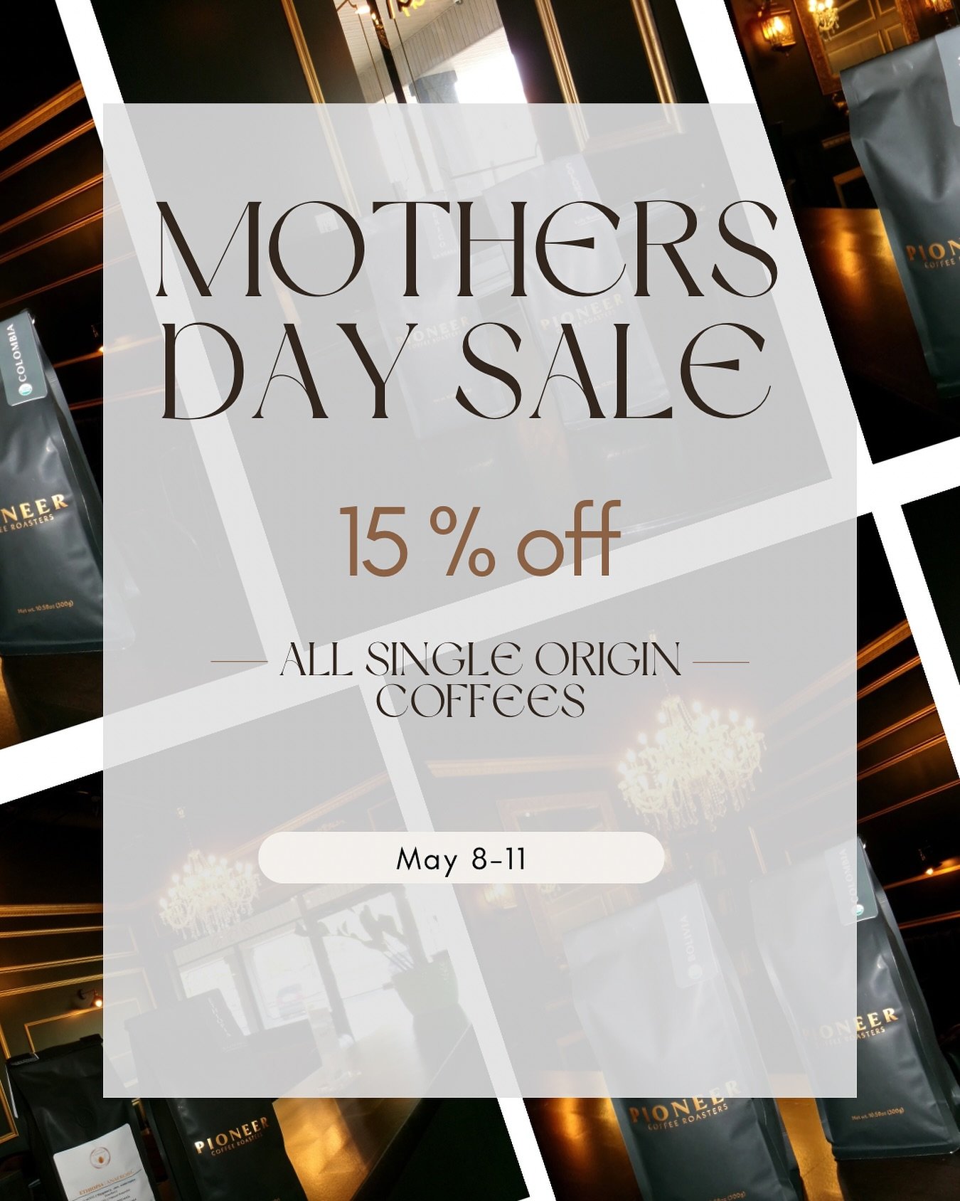 Treat the mothers in your life to high quality specialty coffee! From now until Mother’s Day ALL single origin coffees are 15% off- promo code for online orders is PIONEERMOM! Happy Mother’s Day Pioneers!
#singleorigin #ohiospecialtycoff