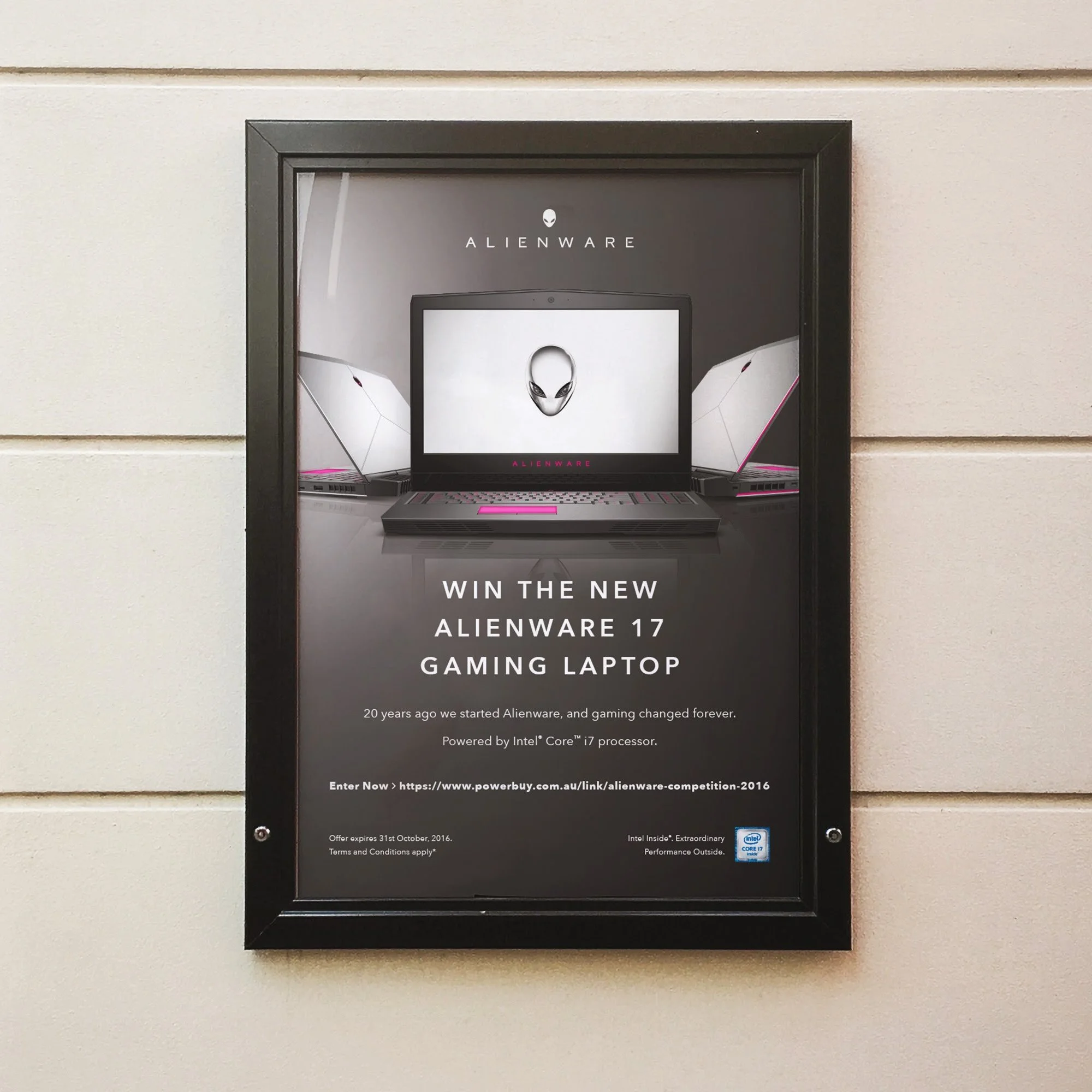 [flyer] Laptop Poster - Alienware