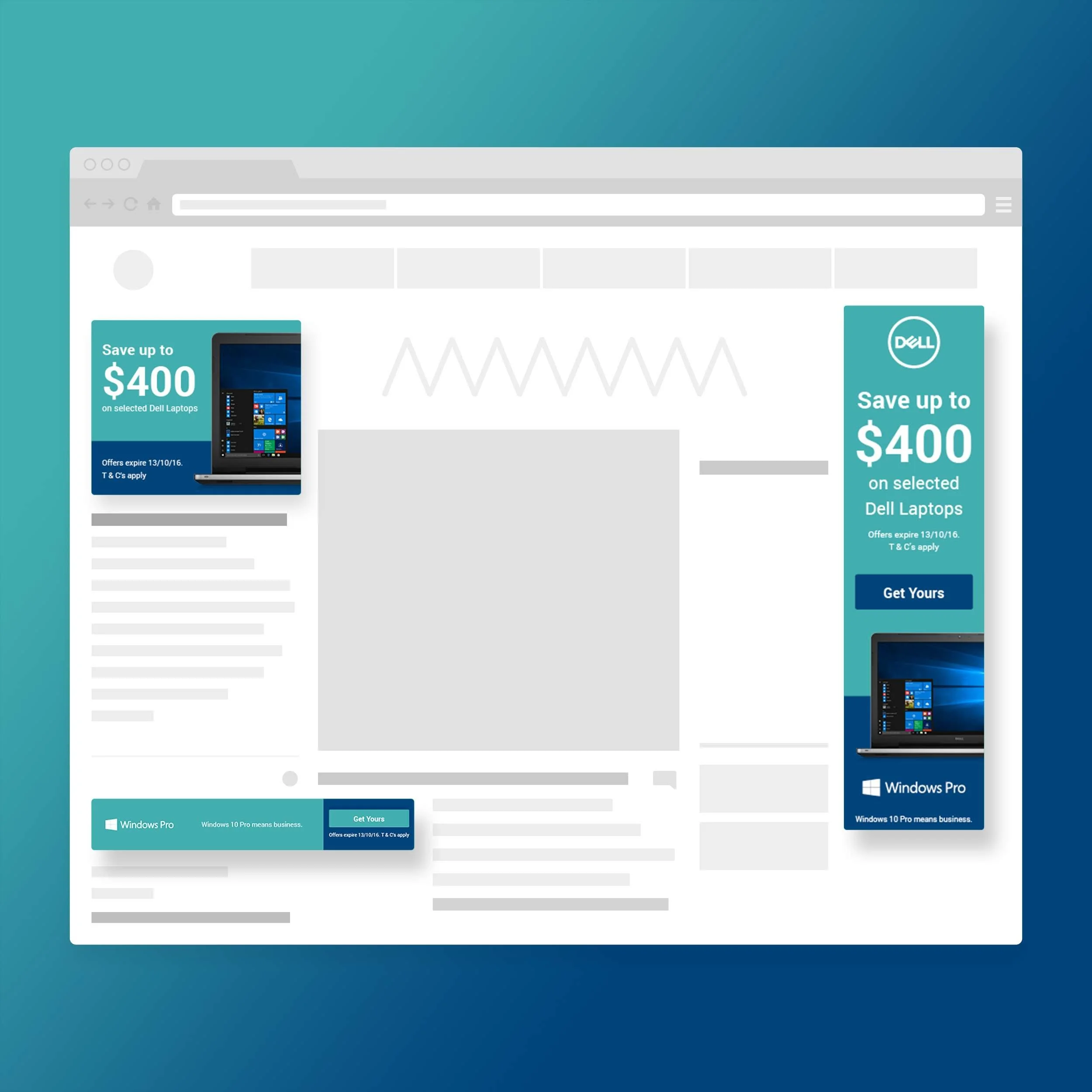 [web] Retargeting Adverts - Dell