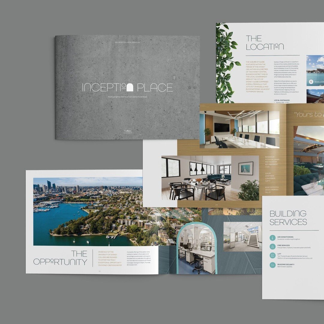 📅 Happy Throwback Thursday, everyone! A while ago, we had the opportunity to work on an exciting rebranding and sales campaign for an office building in Sydney. 🏢

The name and branding for 'Inception Place' take this property back to its roots whe