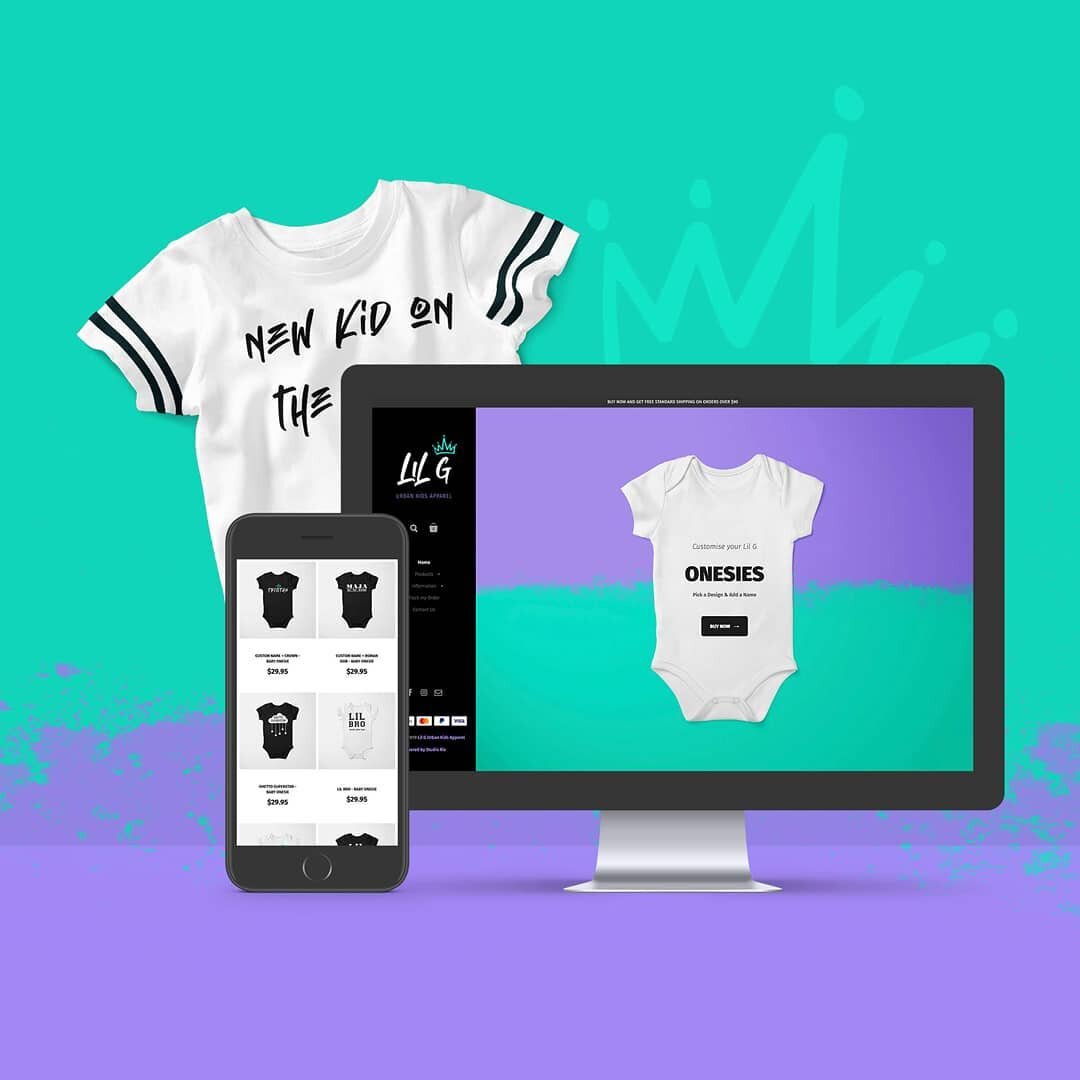 🌐👕 Branding + Website + Apparel Design for @lilg.urbankids | For bookings/enquiries 📧info@studioriz.com.au
・・・・・・・・・・
Help support this small business!
"Our vision is to bring personalised urban street wear to our lil bubs and toddlers to sho