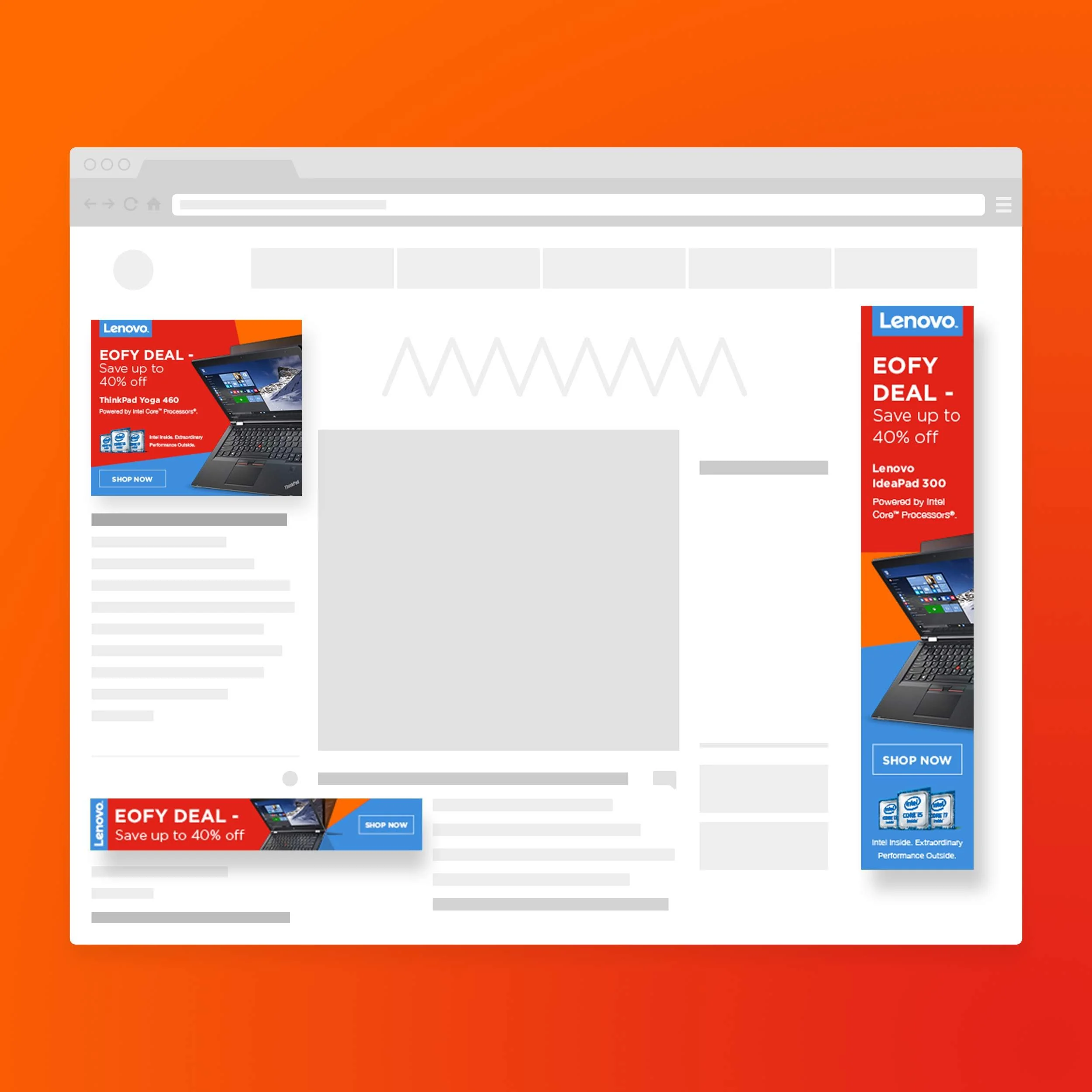[web] Retargeting Adverts - Lenovo