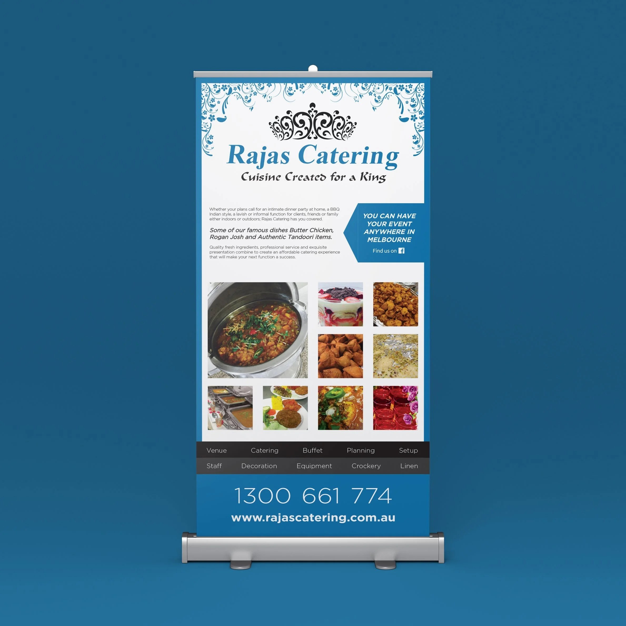 [flyer] Event Banner - Rajas Catering