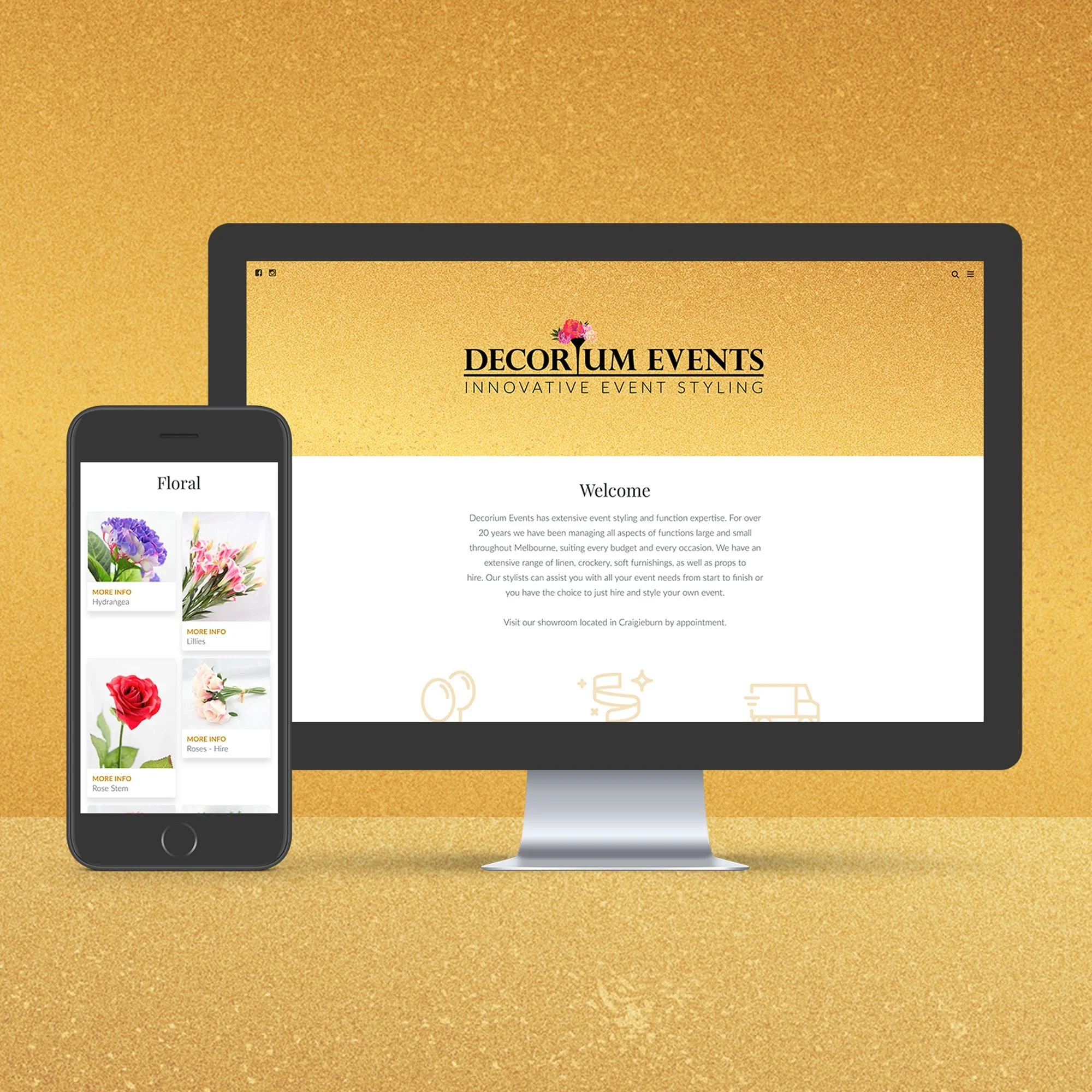 [web] Event Website - Decorium