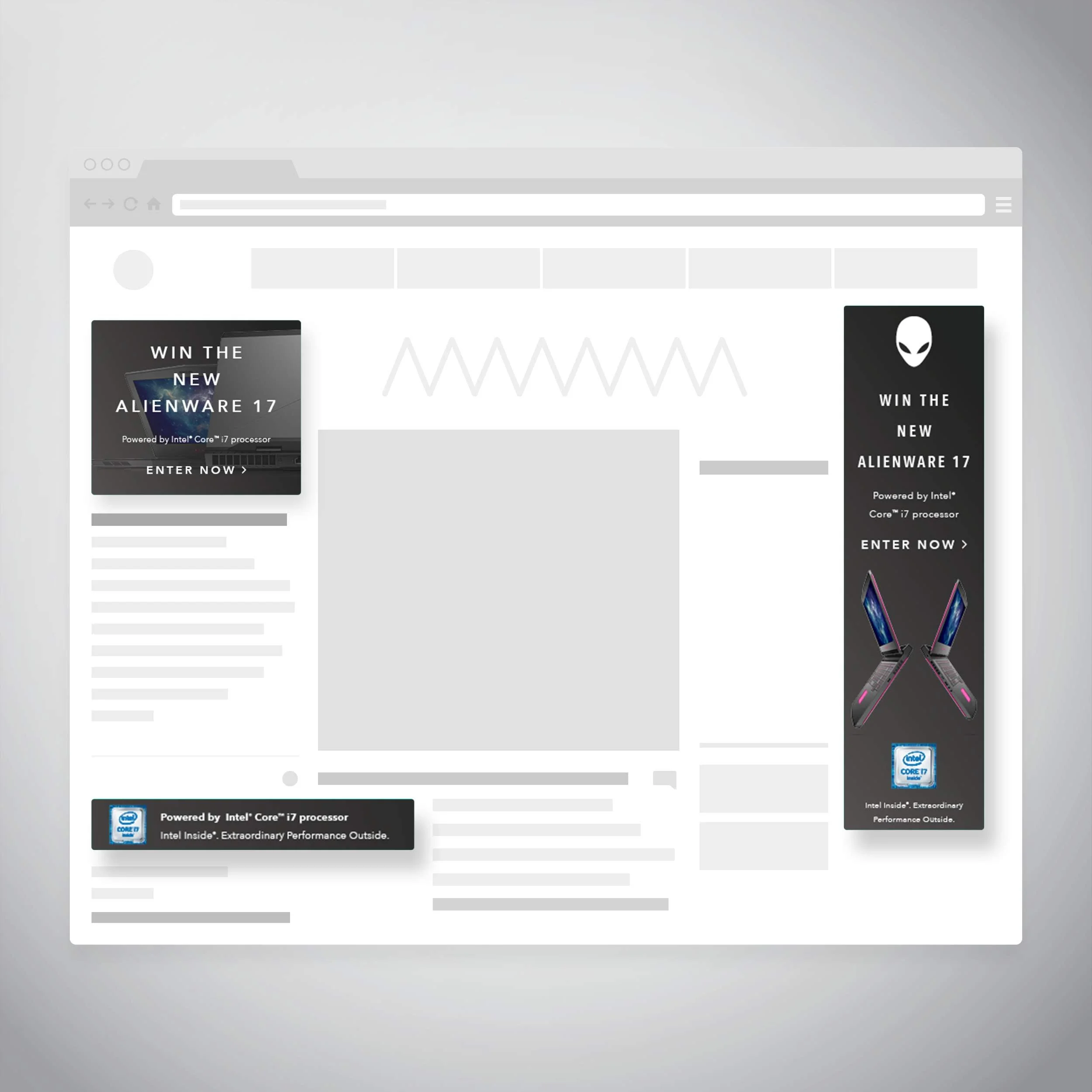 [web] Retargeting Adverts - Alienware