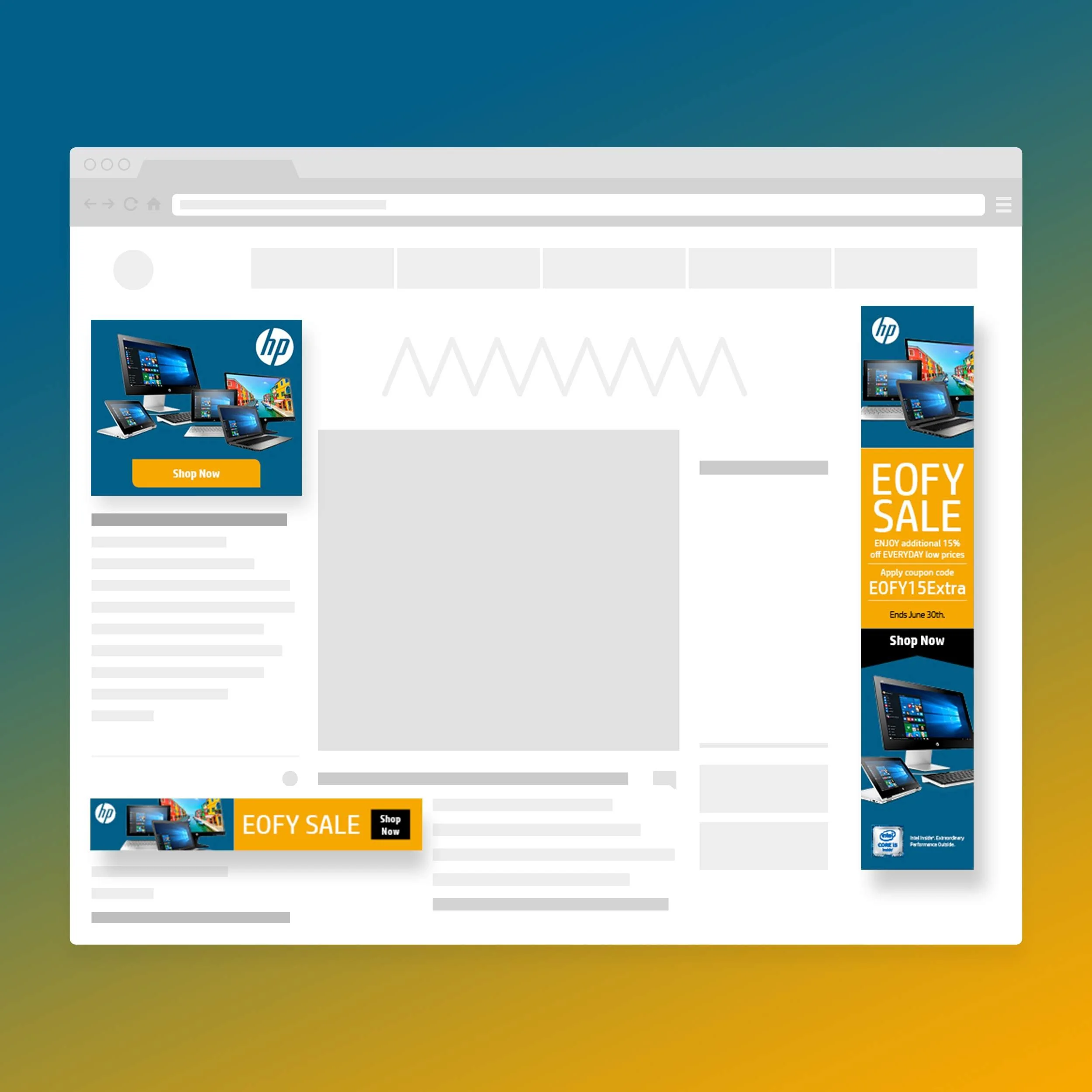 [web] Retargeting Adverts - HP