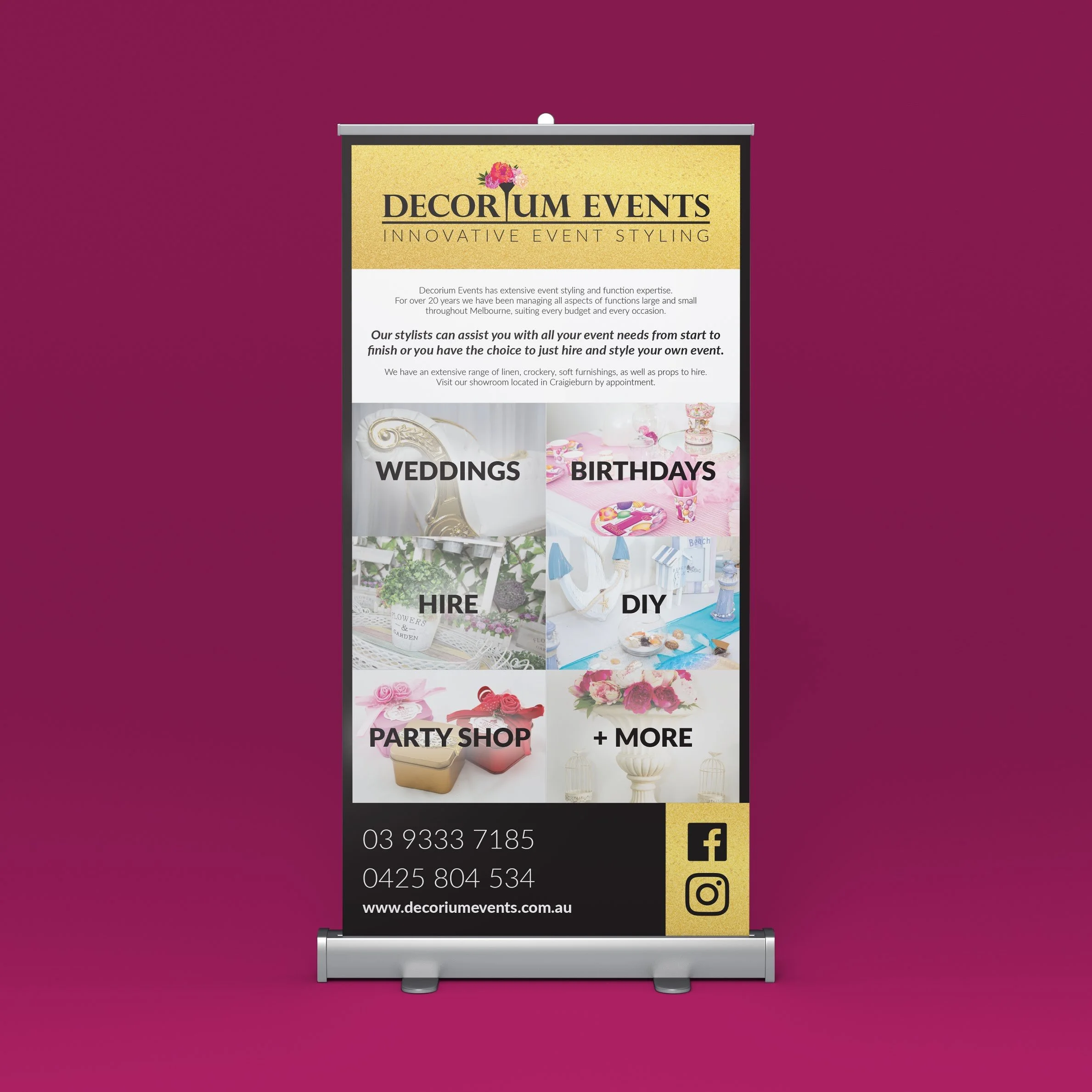 [web] Event Banner - Decorium