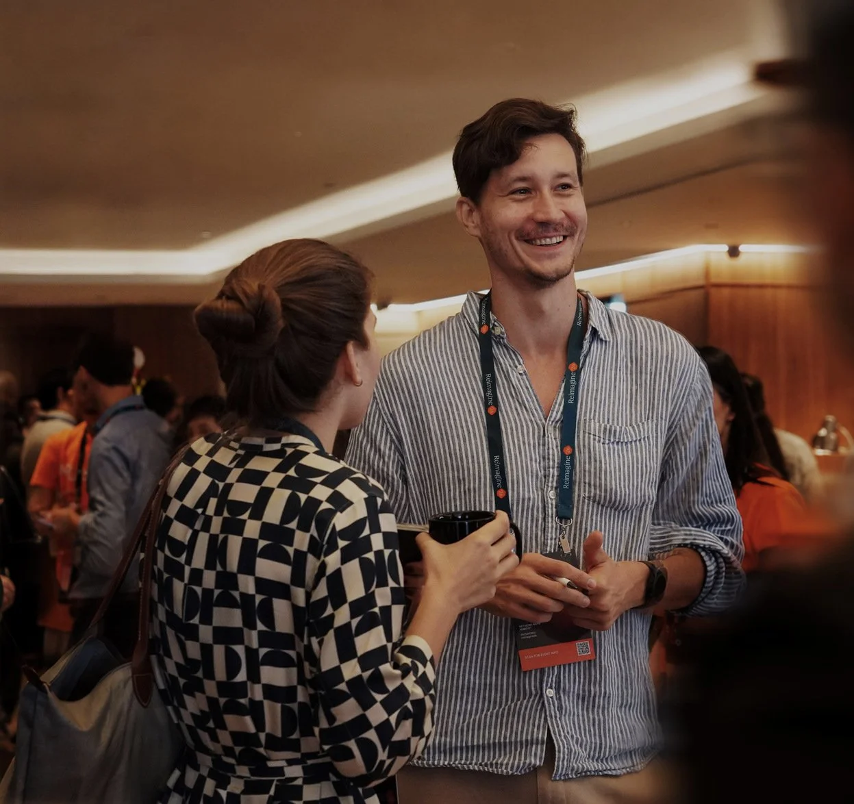 Guests networking at HubSpot Reimagine 2026 in Singapore