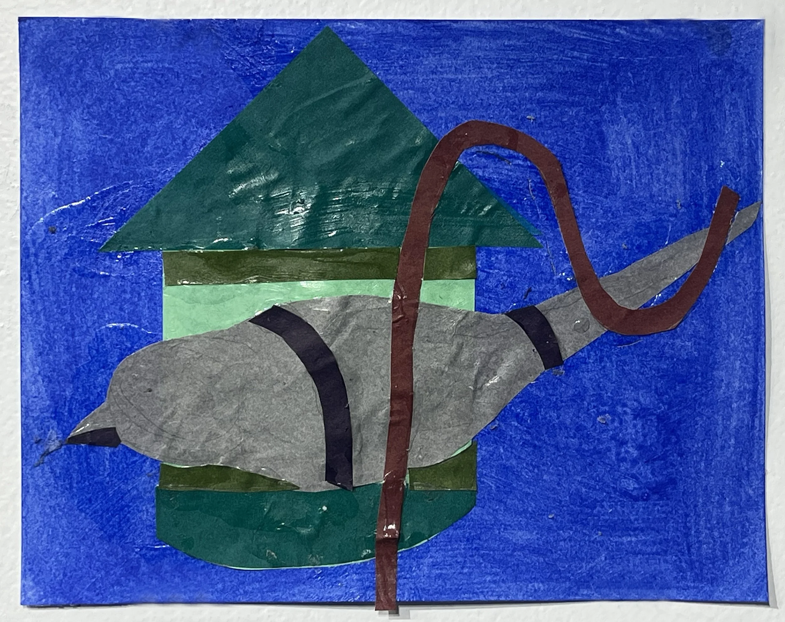  Study 3 ,
paper, graphite, and pva glue,
6” x 7.5”,
2026