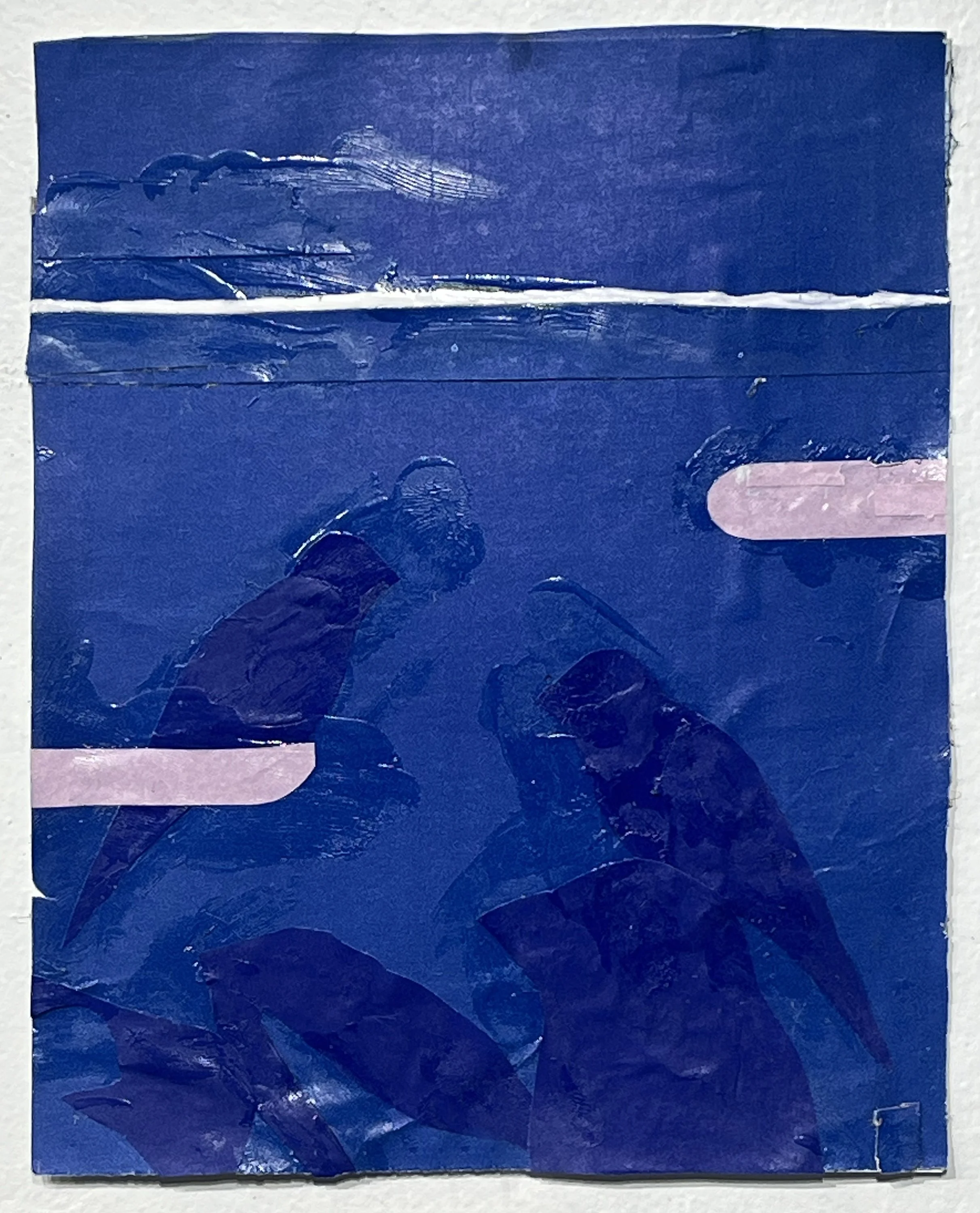 Study 1 ,
paper, graphite, pva glue and gesso,
8” x 7”,
2026