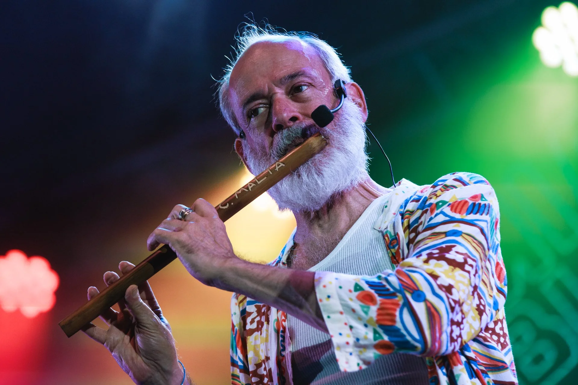 Carlos Malta plays with  Miamibloco's Bateria Saideira 