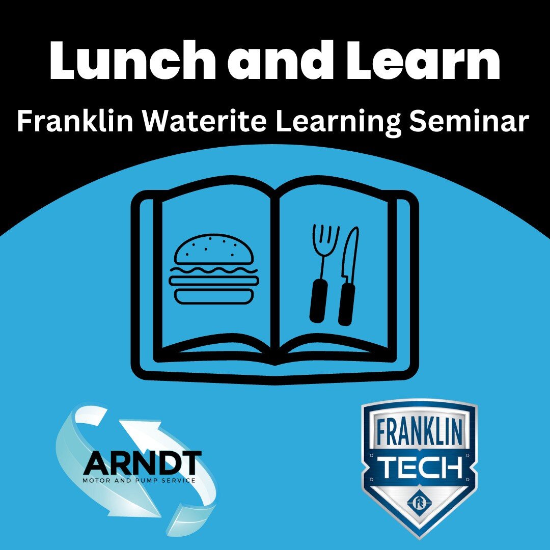 Join us Thursday, March 2nd, 2023 at 12:00pm for a Lunch and Learn on Water Conditioning with Franklin Waterite! Please RSVP @ 780-453-0100 so that we are able to account for enough seating and lunch.

#movingwater #franklin #water #pumps