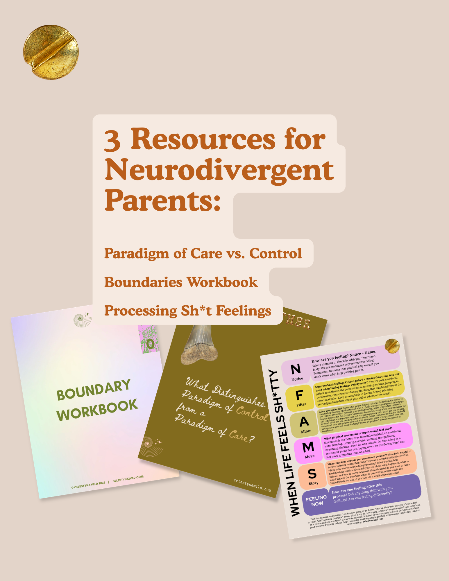 Neurodivergent Parent Resources Bundle