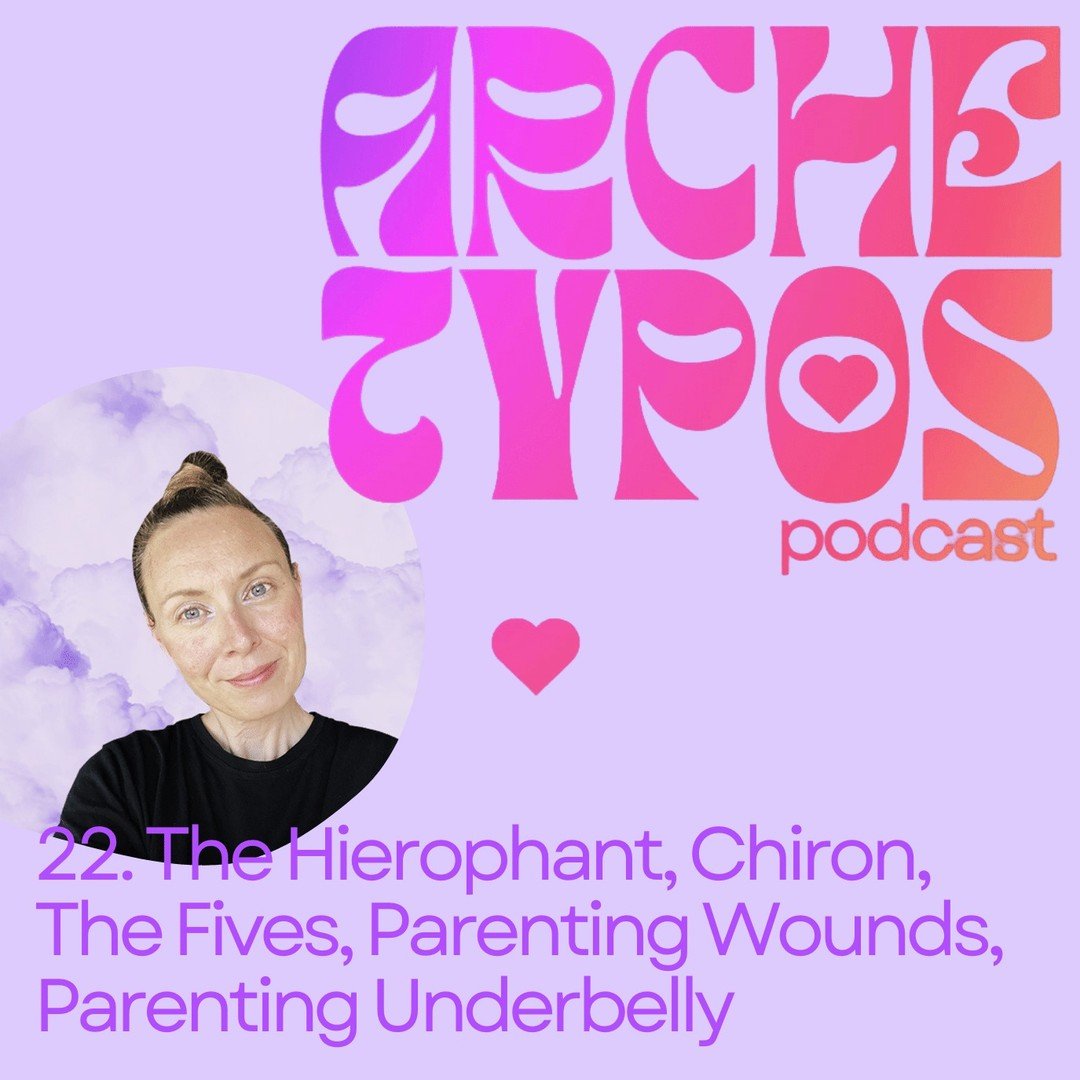 *New ARCHETYPOS episode: 22!* 
//
It ended up being just under 2 hours long - with intro + outro, so I guess I just had a lot to say lol. Links to listen in comments: 
//
In this podcast, the Hierophant, Chiron, the Fives, all come together to talk a