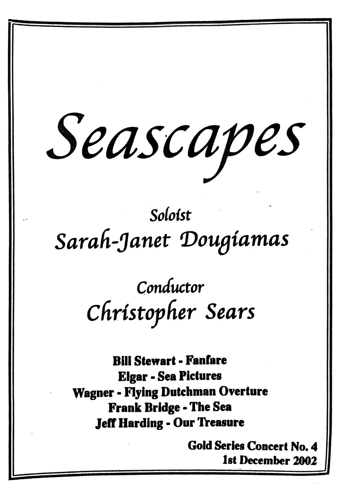 Seascapes | December 2002