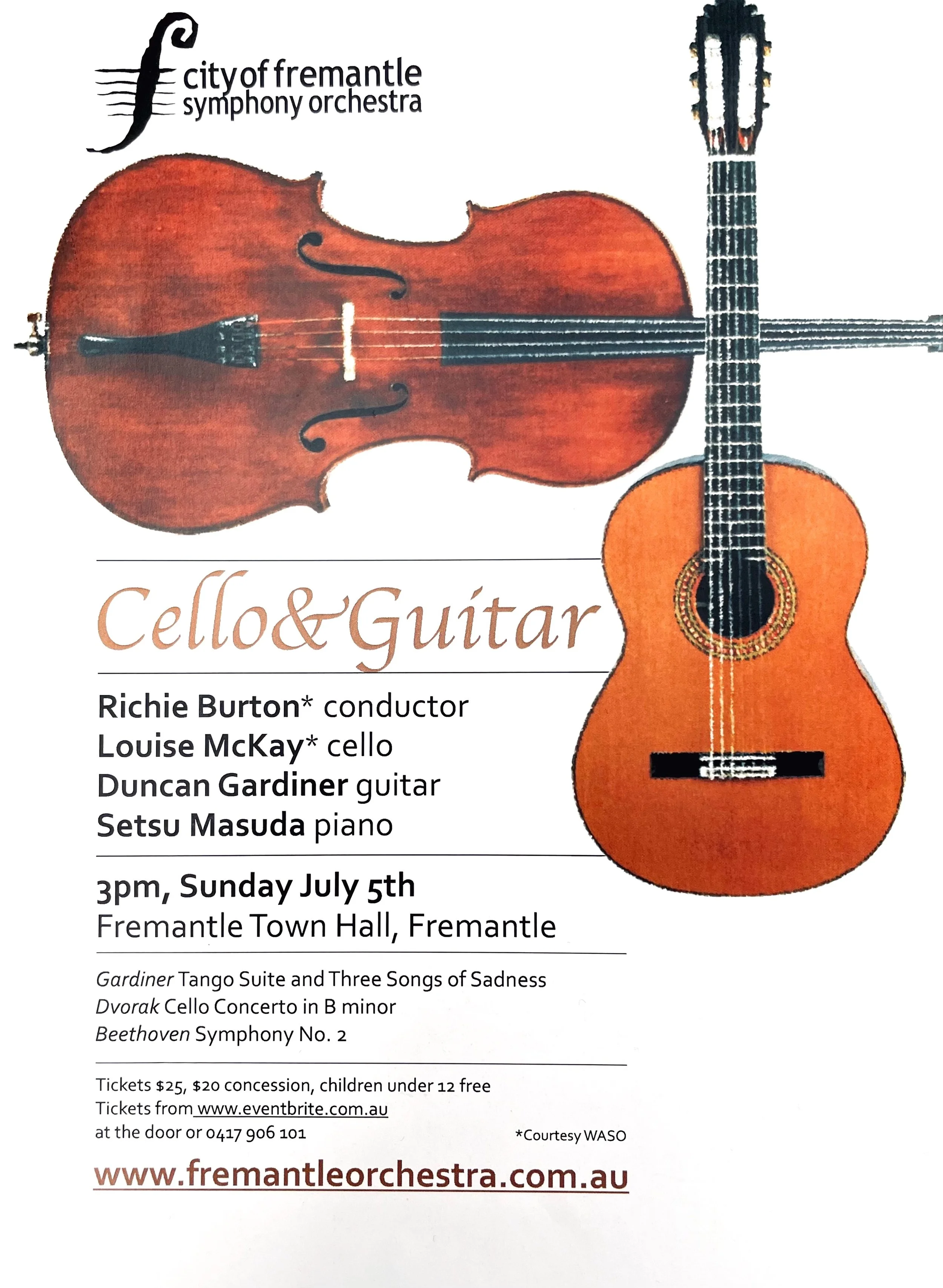Cello & Guitar | July 2015