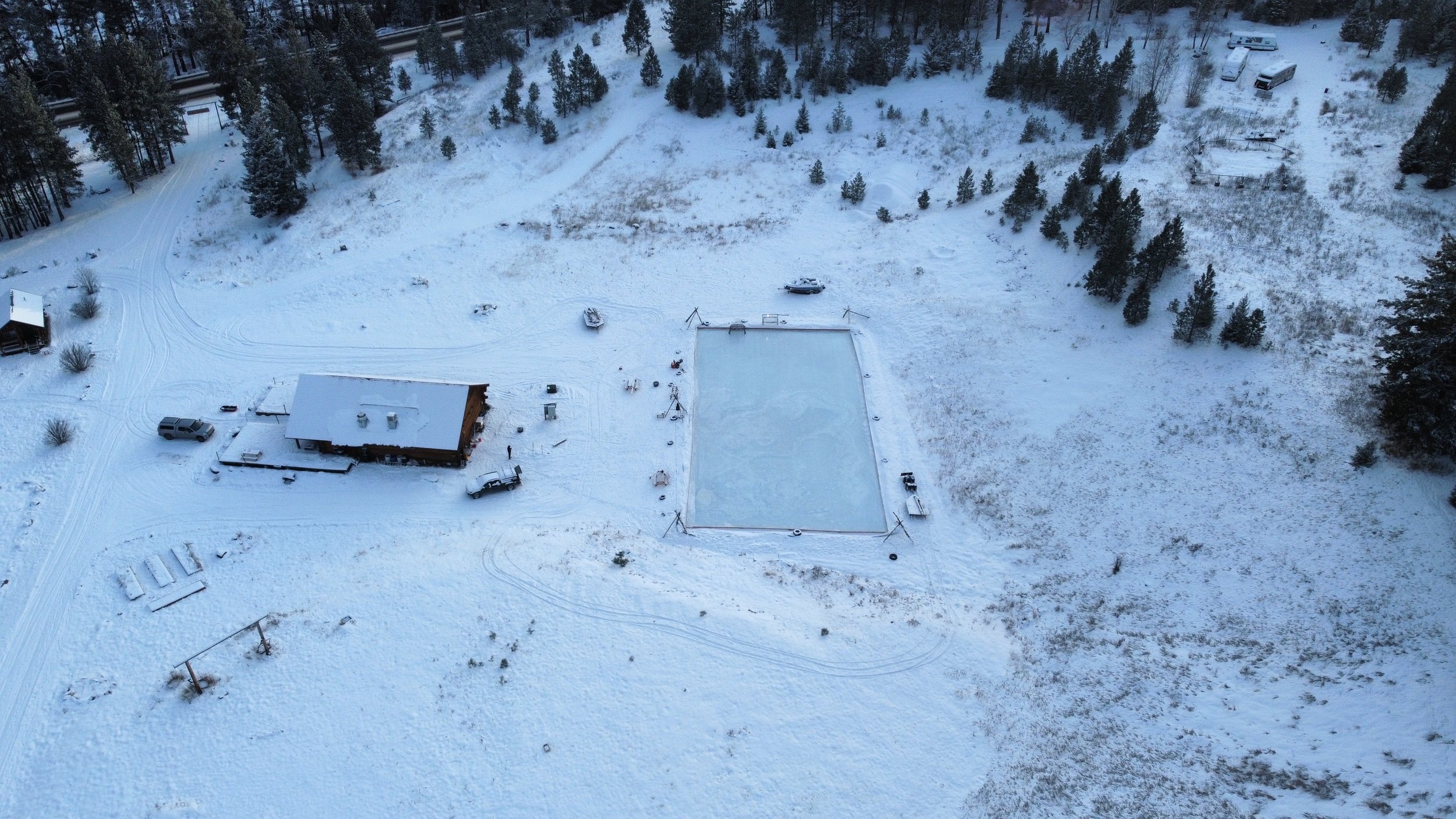 Ice Rink Donation — Blackfoot River Outpost